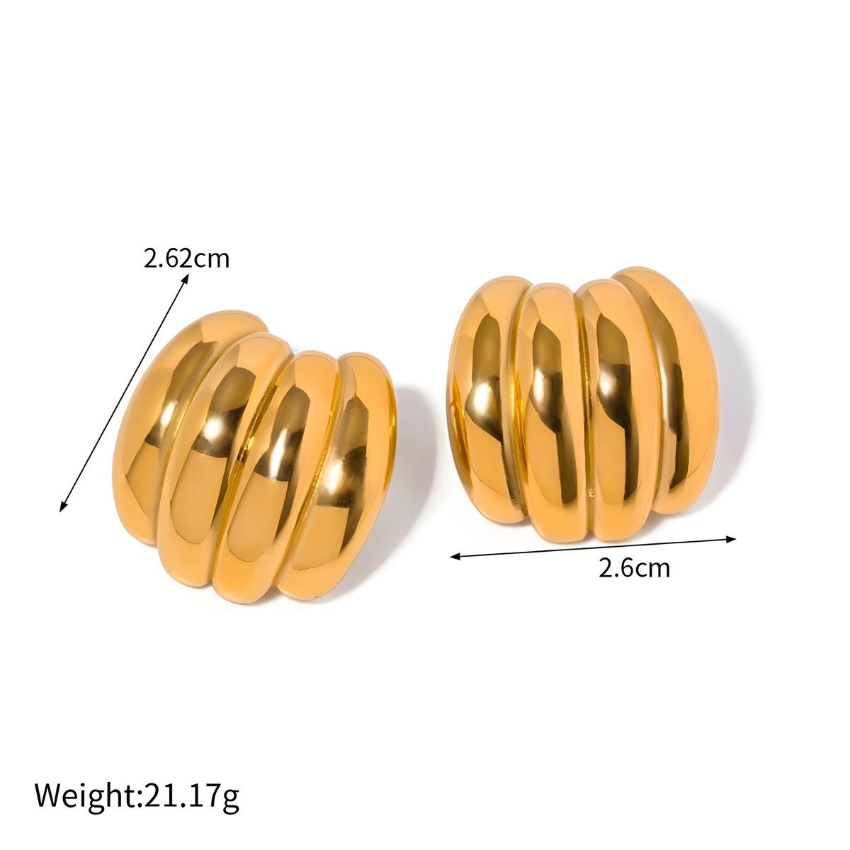 Other BEHI MILANO OMIYA EARRINGS Size ONE SIZE - 6 Thumbnail