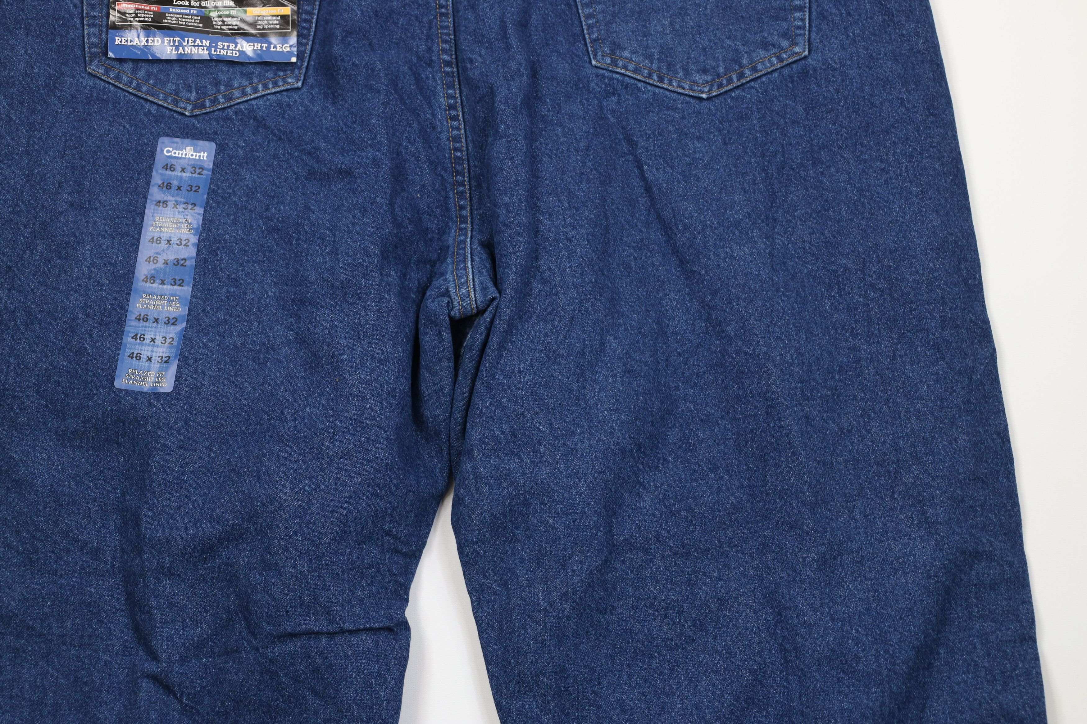 Carhartt Deadstock Vintage Y2K 2003 Carhartt Fit Flannel Lined Jeans Size US 44 / EU 60 - 10 Thumbnail