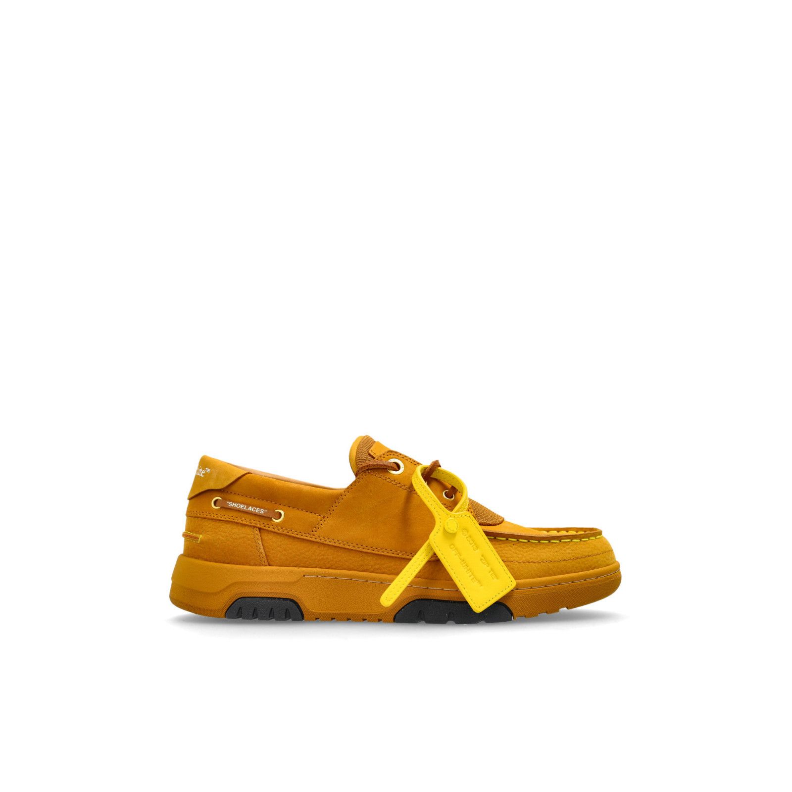 Off-White OFF-WHITE Snooqafer Yellow Leather Sneakers New & Authentic Size US 8.5 / EU 41-42 - 5 Thumbnail