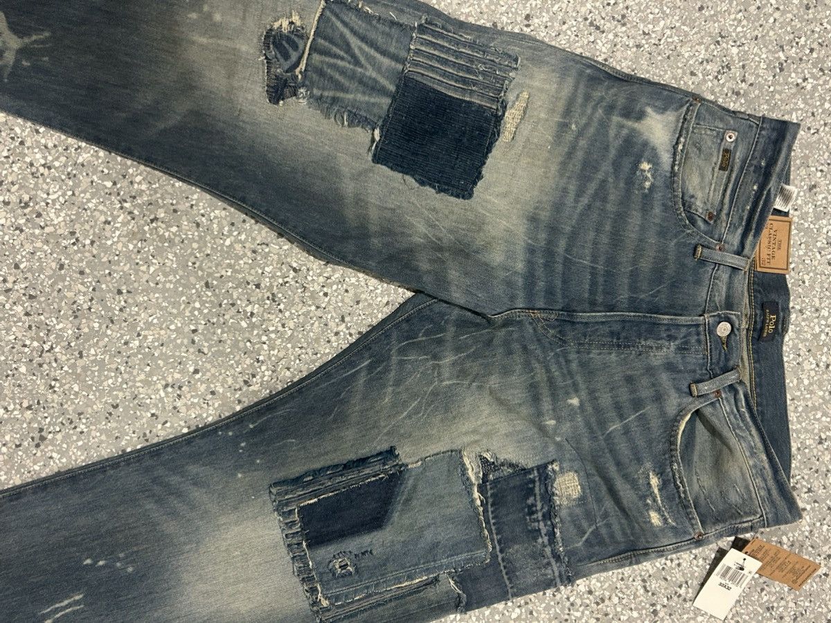 Polo Ralph Lauren Ralph Lauren Vintage patchwork denim Size US 33 - 5 Thumbnail