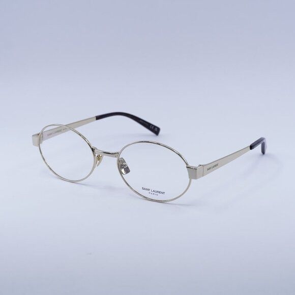 Saint Laurent Paris 🕶️ New Saint Laurent SL692 OPT 002 Eyeglasses - Gold Frame Size ONE SIZE - 3 Thumbnail