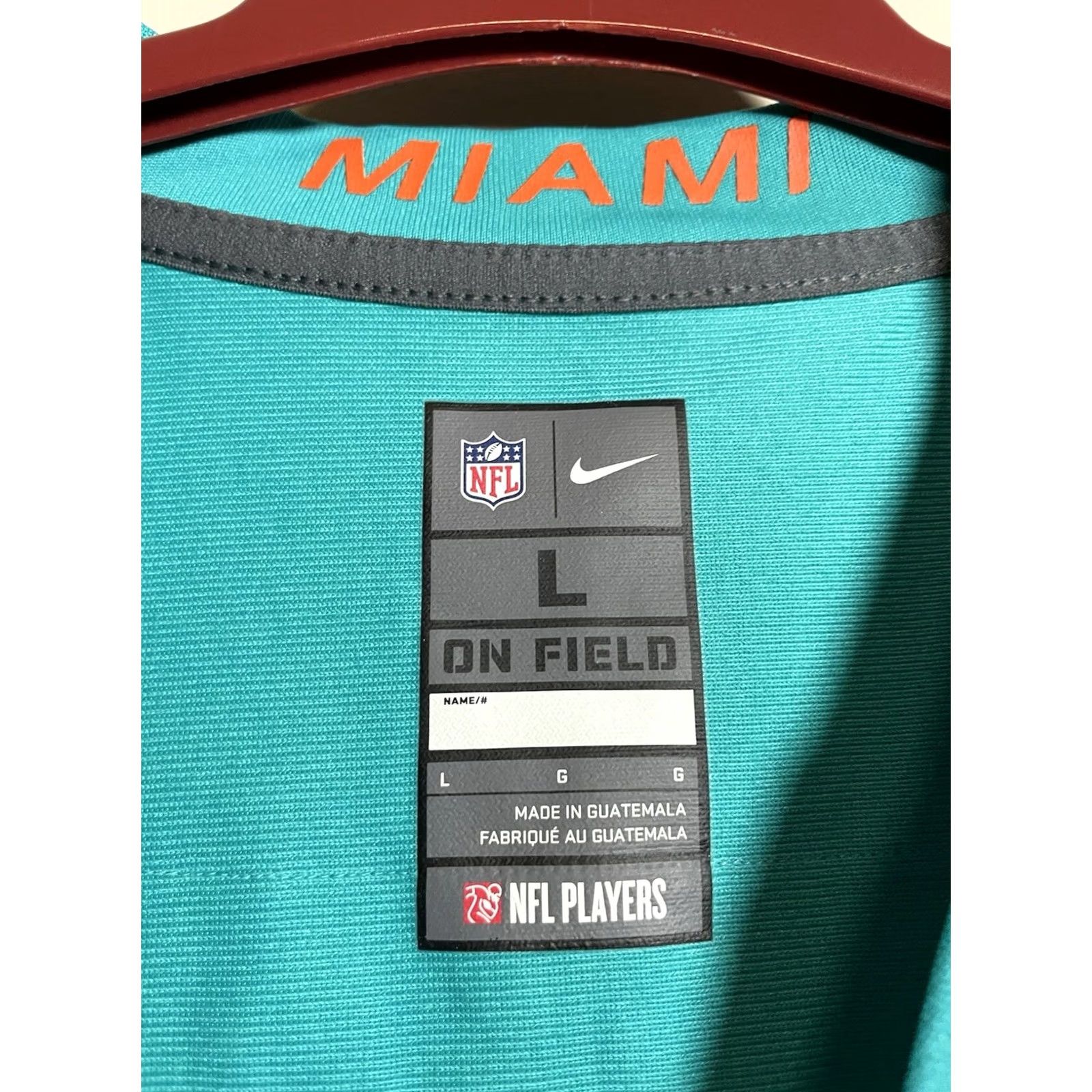 Nike Nike NFL Miami Dolphins Football Jersey Mike Gesicki #88 L Mens Blue Jersey Size US L / EU 52-54 / 3 - 8 Thumbnail