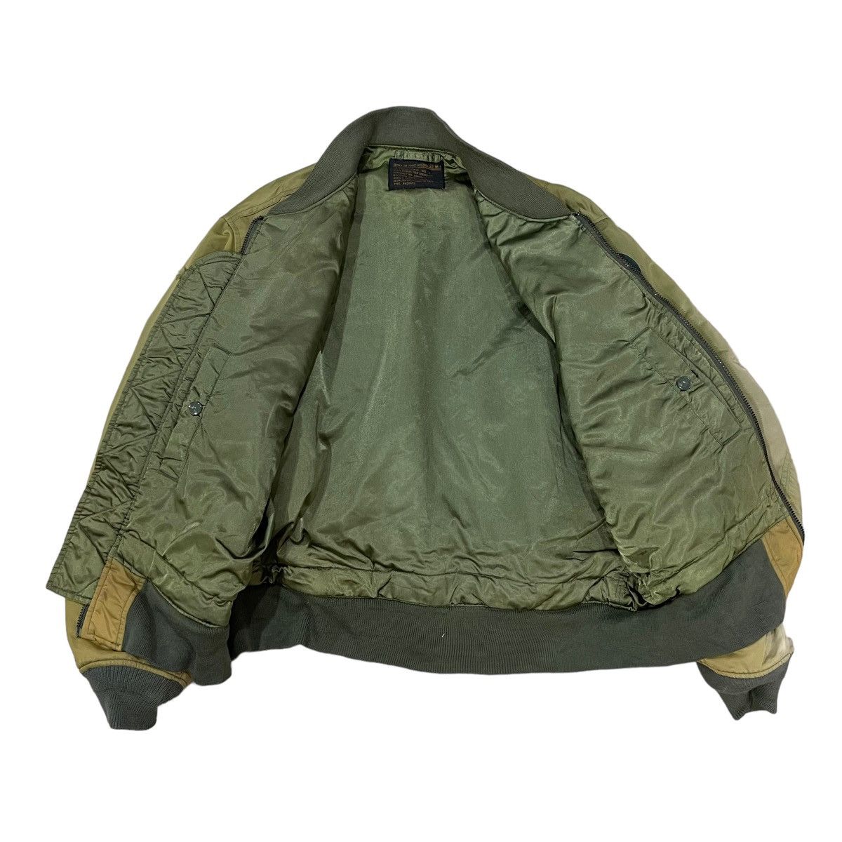 Japanese Brand Vintage Machope MA-1 Army Air Force Flight Bomber Jacket Size US M / EU 48-50 / 2 - 3 Thumbnail