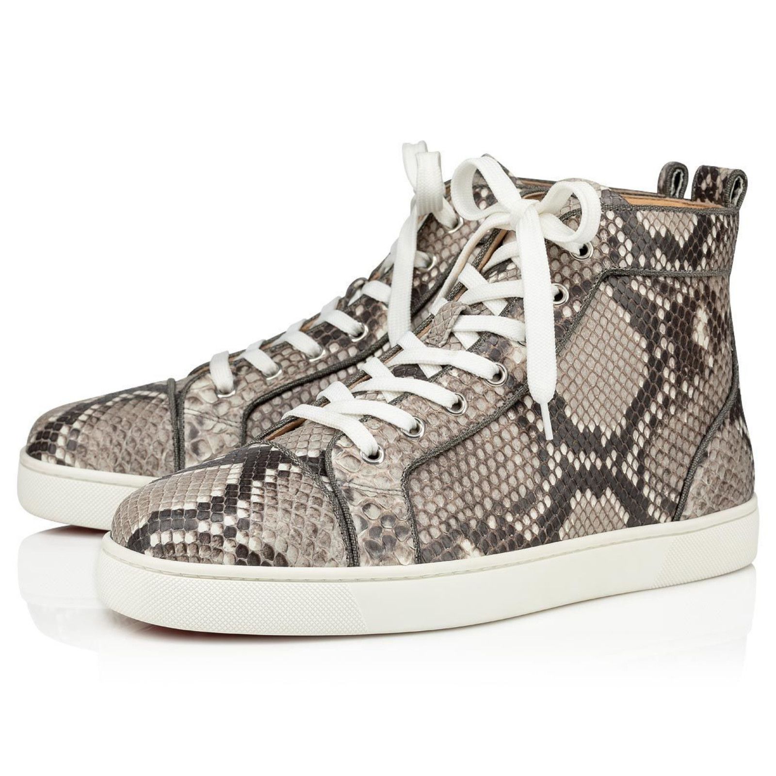 Christian Louboutin Christian Louboutin Louis Orlato Flat Python Ghost Roccia Size US 11 / EU 44 - 1 Thumbnail