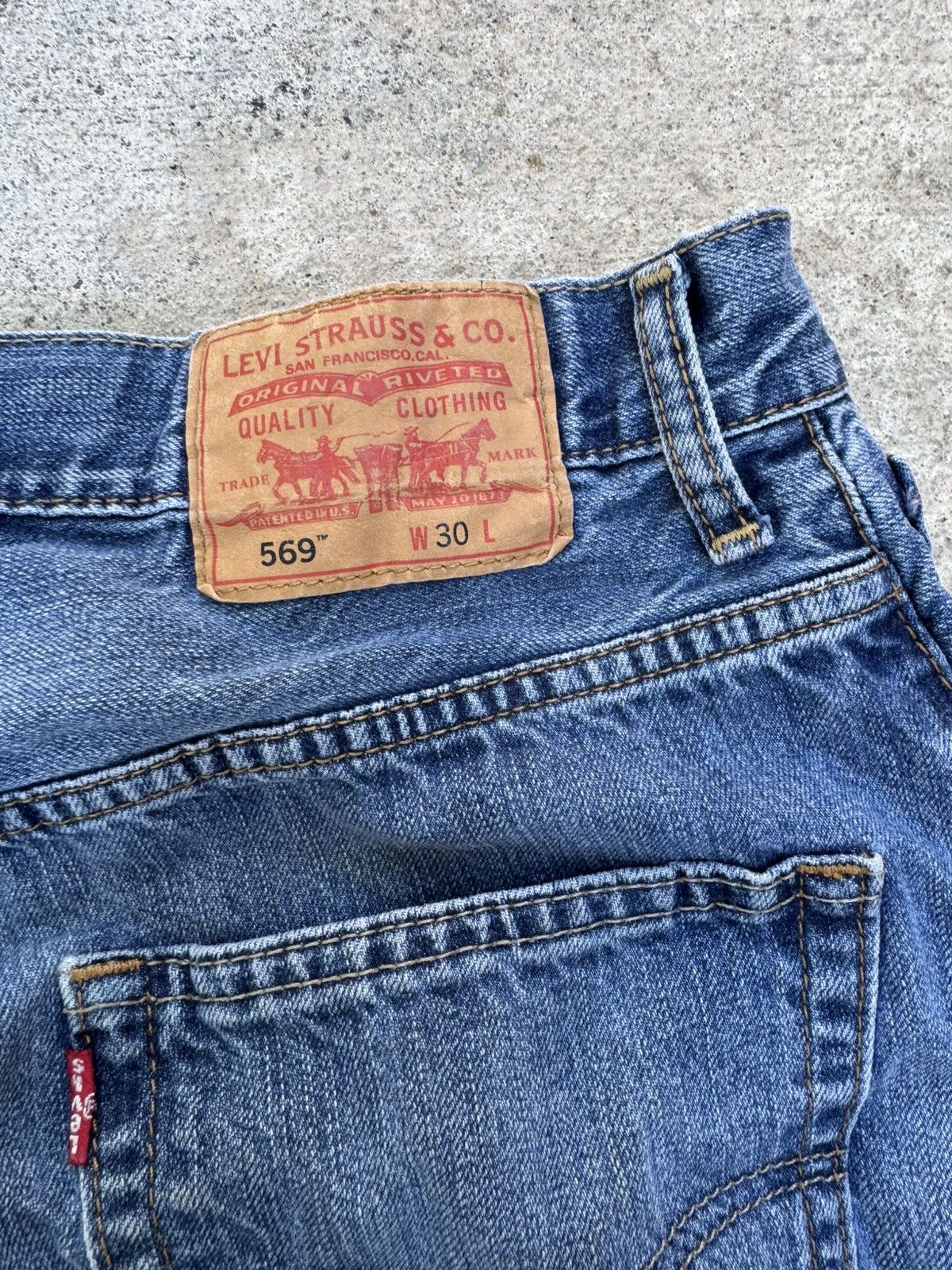 Levi's Vintage Levi blue Jorts Size US 32 / EU 48 - 4 Thumbnail