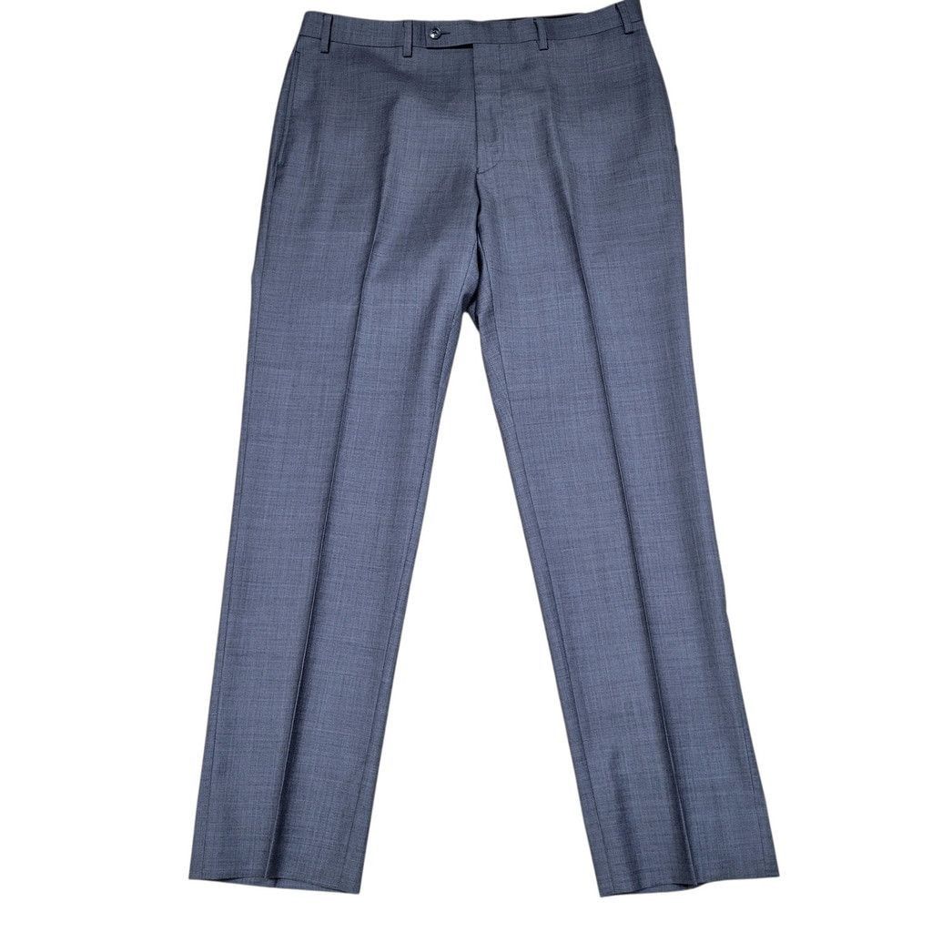 Calvin Klein Calvin Klein 2-Button Side-Vent Wool Suit 42L Pants 36/32 Size 42L - 8 Thumbnail