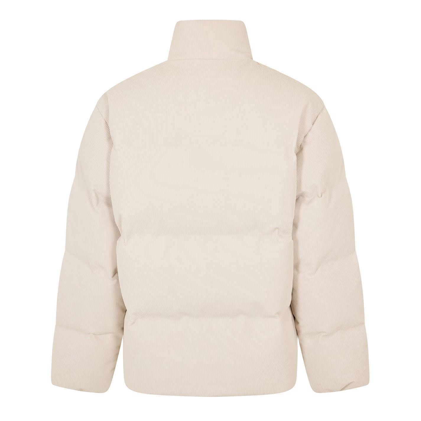 Palm Angels o1g2r1mq0426 Tree Logo Corduroy Down Puffer Jacket Ivory Size US M / EU 48-50 / 2 - 2 Thumbnail