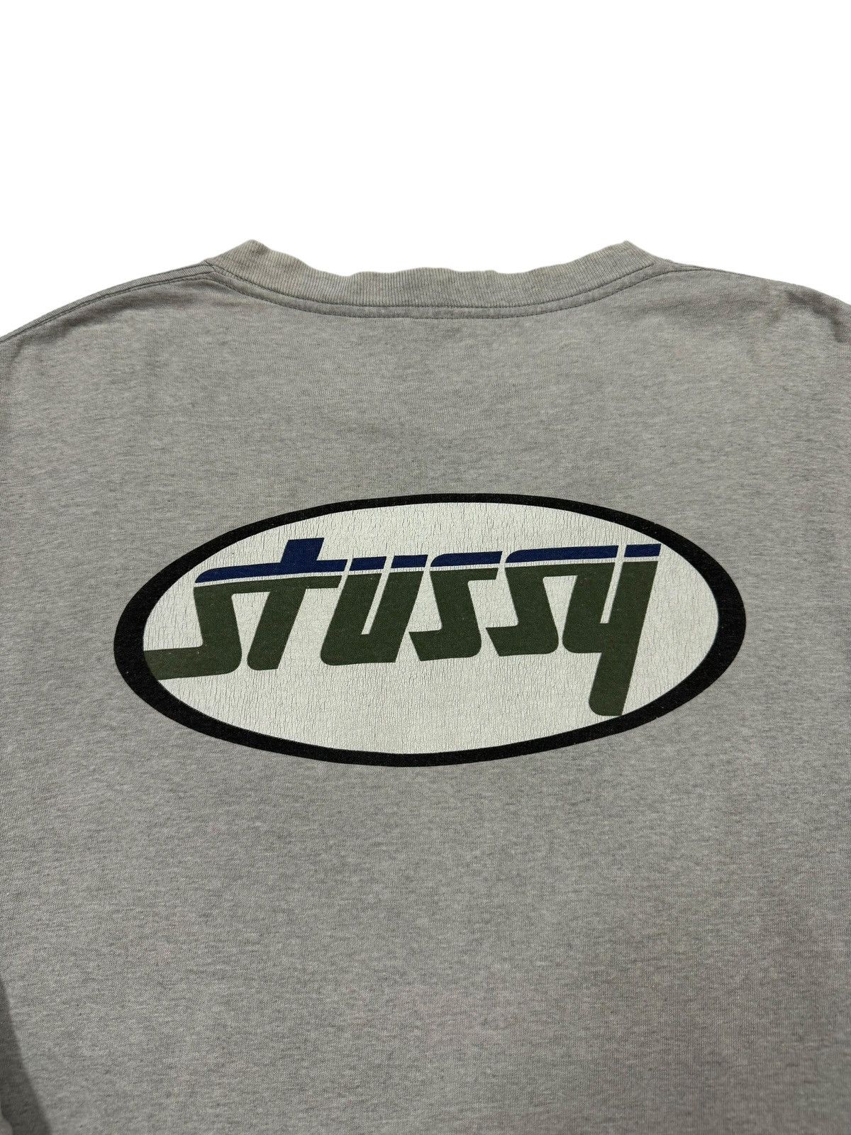 Stussy Vtg🔥90’s Stussy Oval Centre Single Longsleeve Tee Size US XL / EU 56 / 4 - 12 Thumbnail