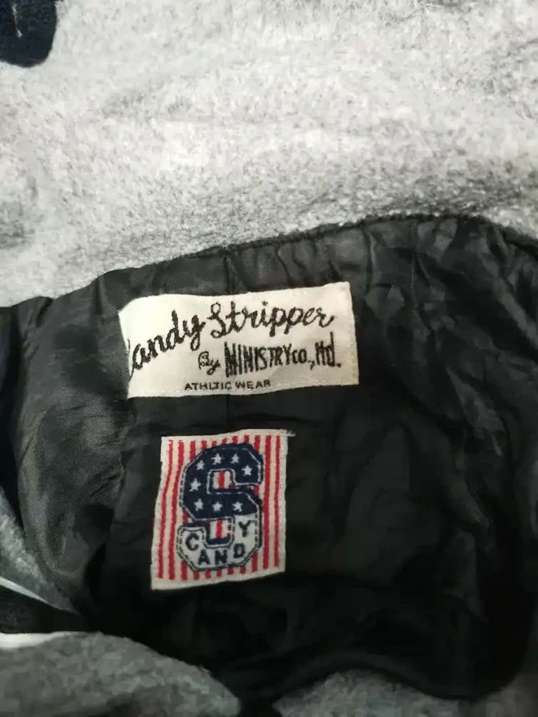 Vintage Vintage Candy Stripper by Ministry Varsity Jacket Size US S / EU 44-46 / 1 - 4 Thumbnail
