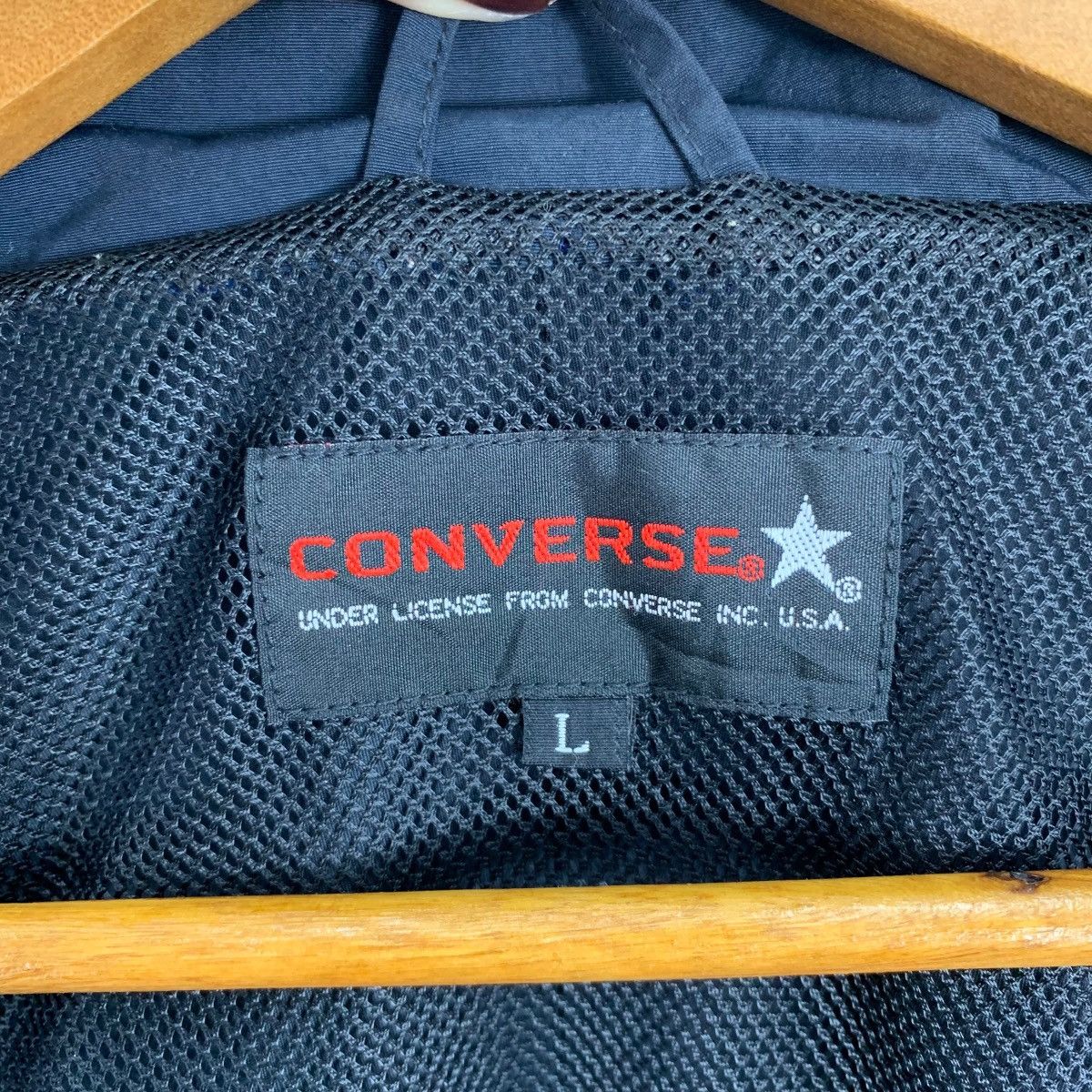Converse CONVERSE All Star Streetwear Casual Small Logo Zipper Jacket Size US L / EU 52-54 / 3 - 8 Thumbnail