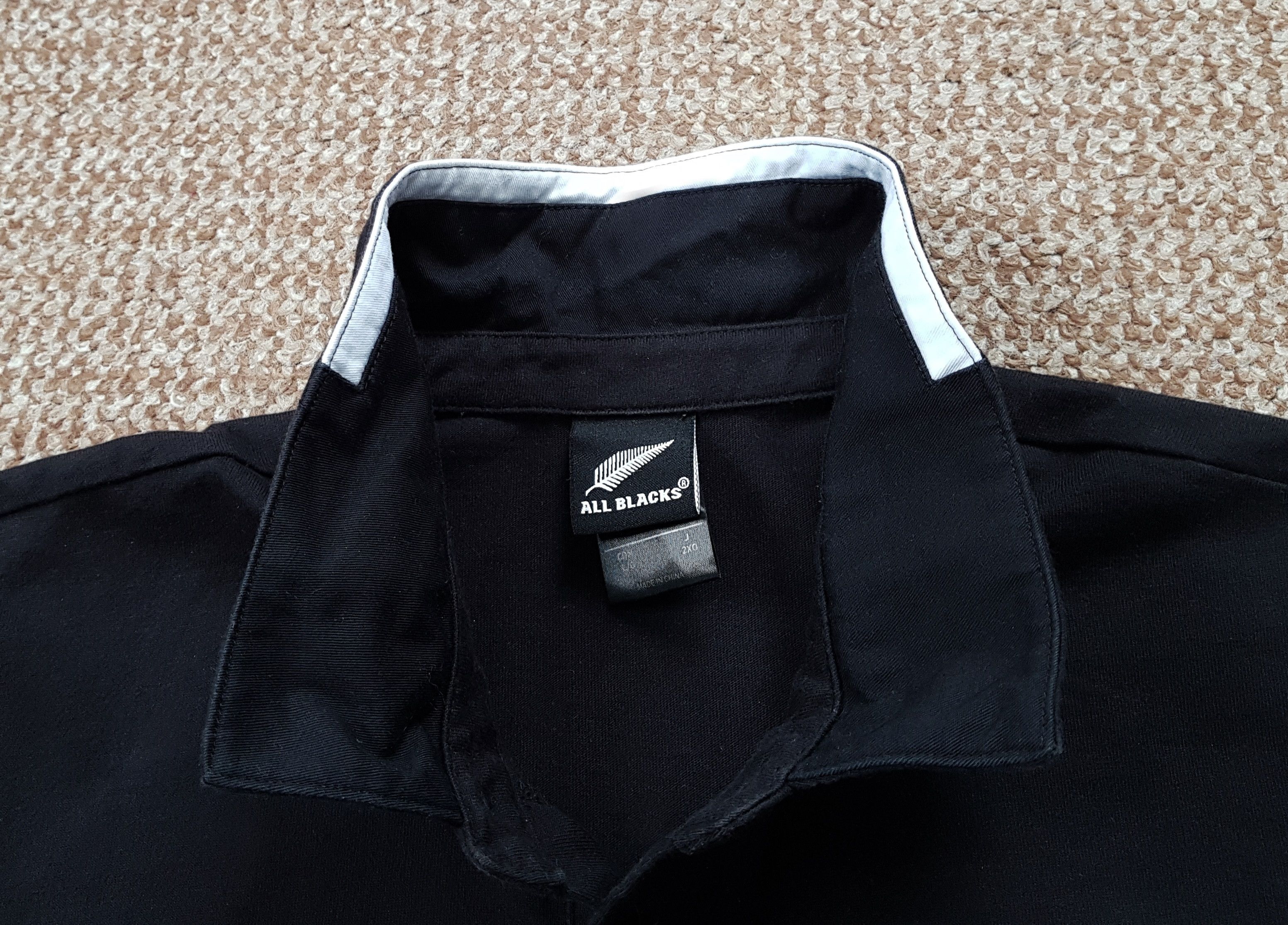 Adidas Adidas All Blacks New Zealand Rugby Polo Shirt World Cup L Size US L / EU 52-54 / 3 - 9 Thumbnail