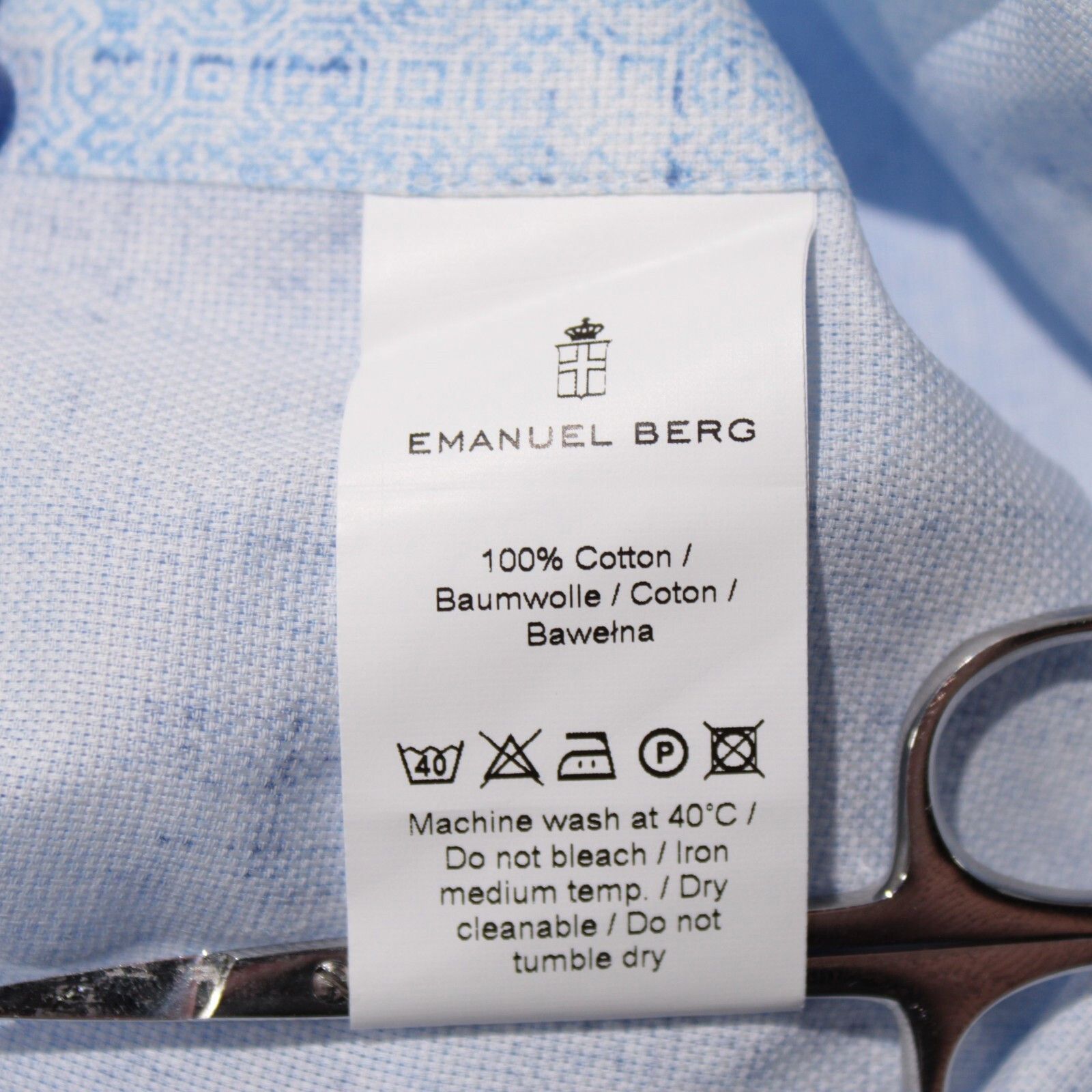 Other Emanuel Berg New with tags Shirt Size L US In Blue Size US L / EU 52-54 / 3 - 9 Thumbnail