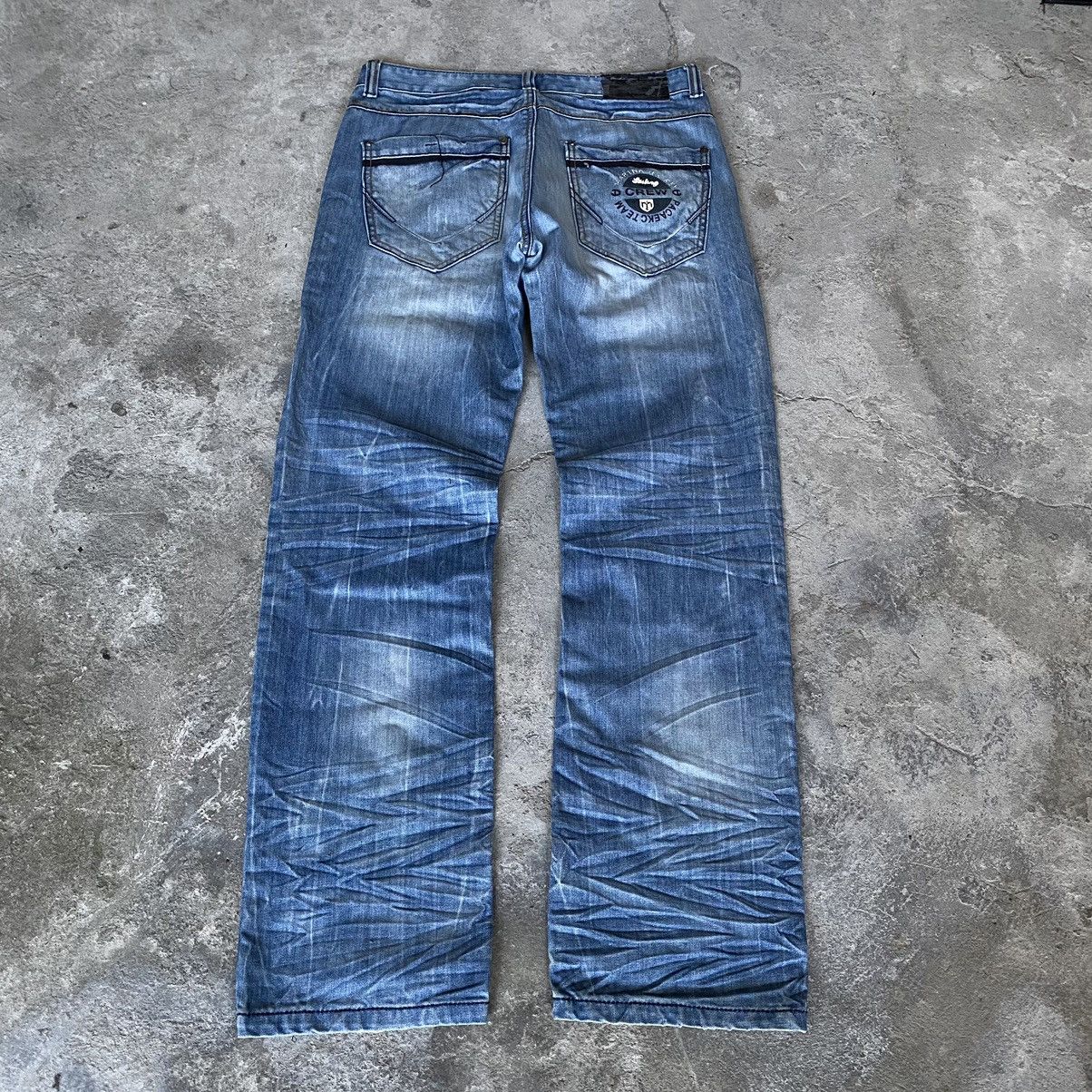 If Six Was Nine × Japanese Brand × Le Grande Bleu (L.G.B.) 2000s KYWZ acid wash Flared Jeans Lgb Ifsixwasnine Style 🙌🏼 Size US 34 / EU 50 - 4 Thumbnail