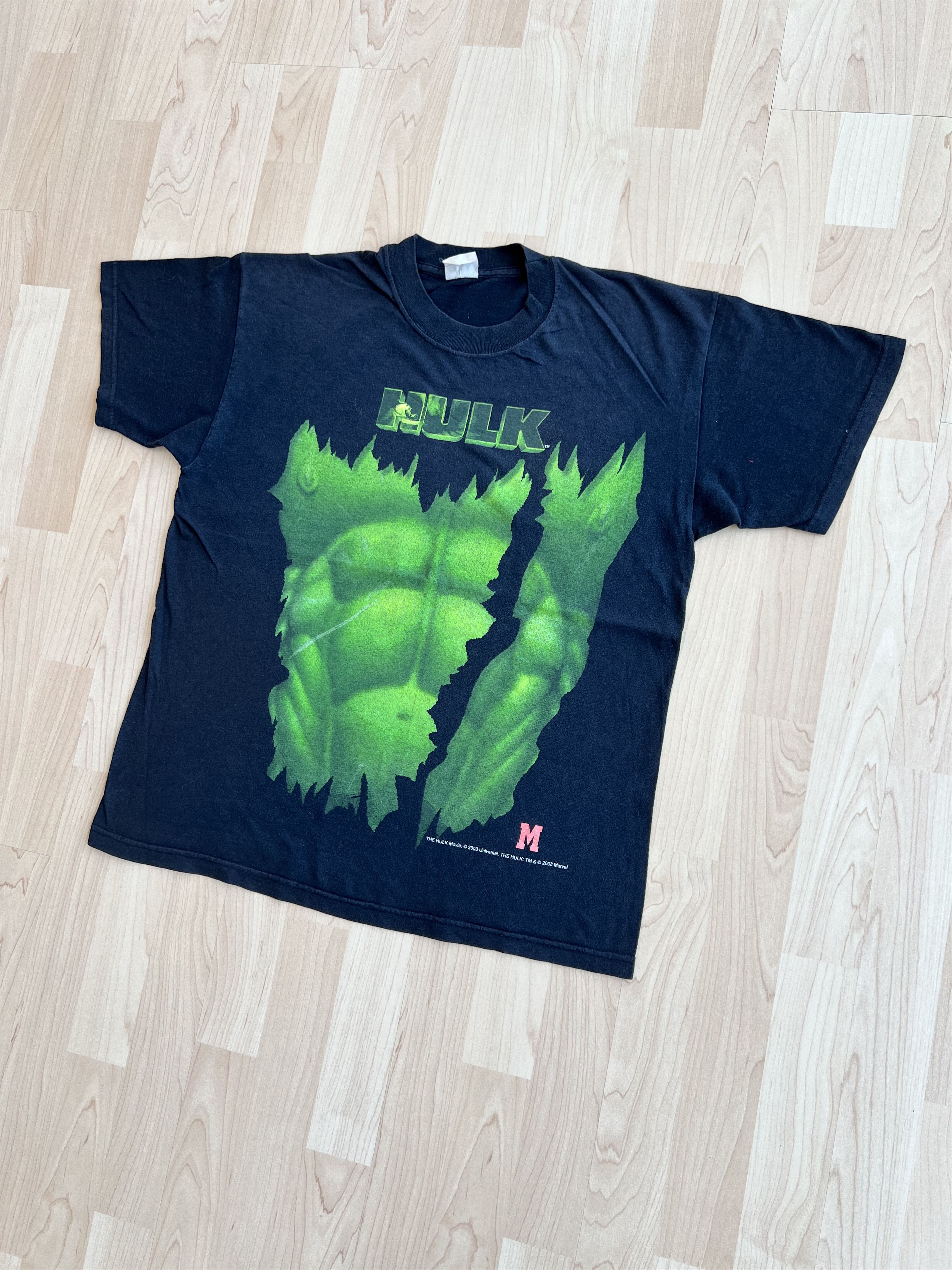 Vintage Fruit of the Loom x Marvel The HULK 2003 Y2K T-Shirt Size US L / EU 52-54 / 3 - 2 Thumbnail