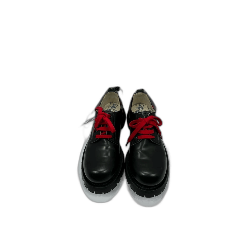 Gucci Gucci Striped Derby Shoes with Red Laces Size US 7 / EU 40 - 1 Thumbnail