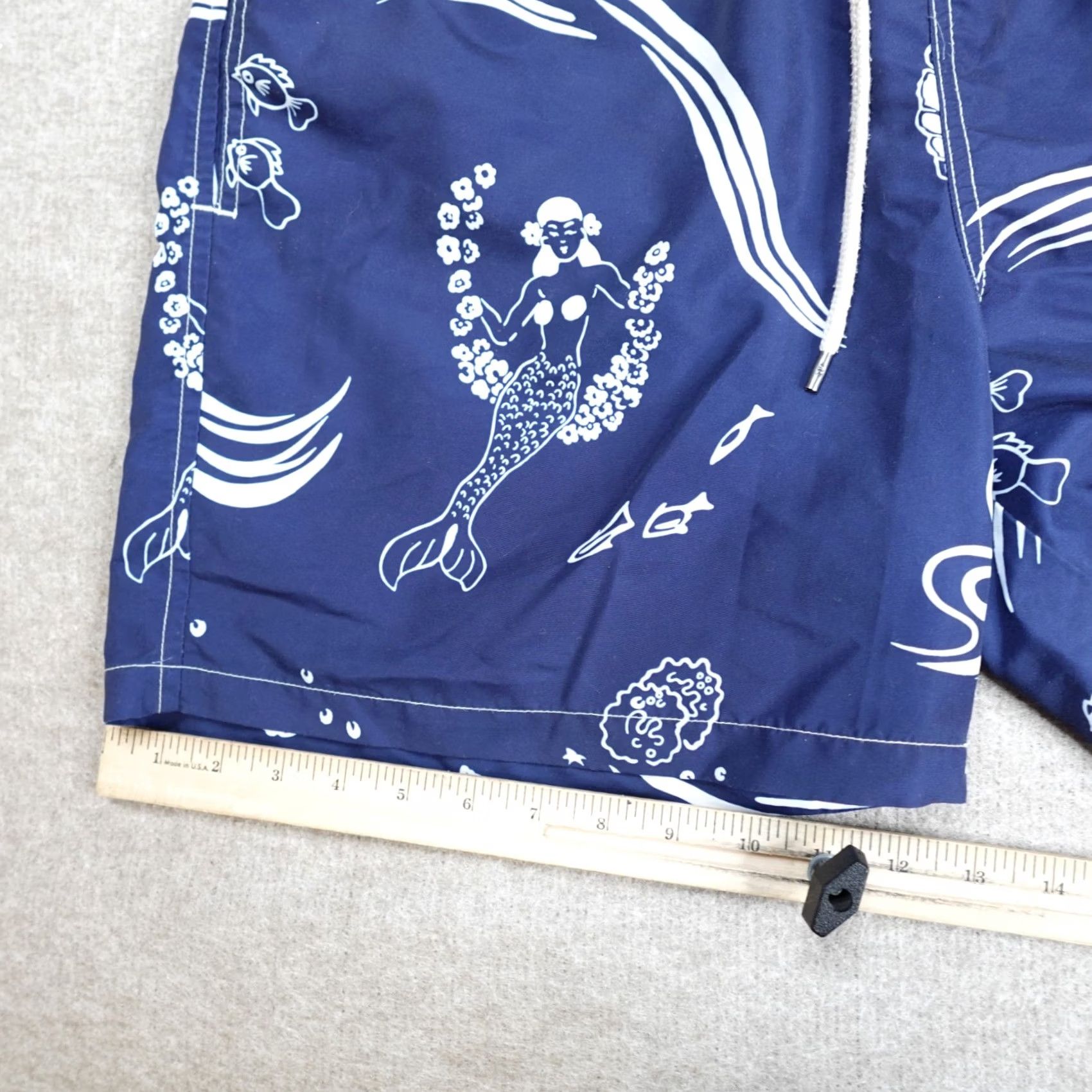 Polo Ralph Lauren Polo Ralph Lauren Swim Shorts Large Blue Mermaid Diver Lined 5" In Size US L / EU 52-54 / 3 - 6 Thumbnail