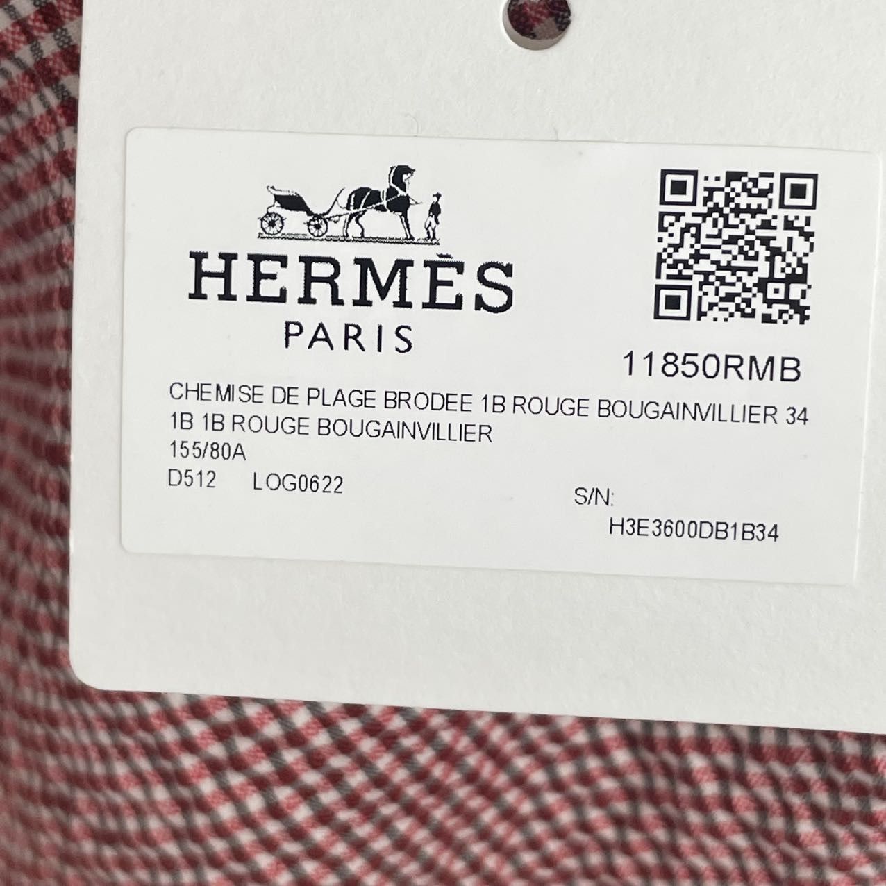 Hermes Hermès Animal Print Shirt K26WX Size XXS / US 00 / IT 34 - 6 Thumbnail
