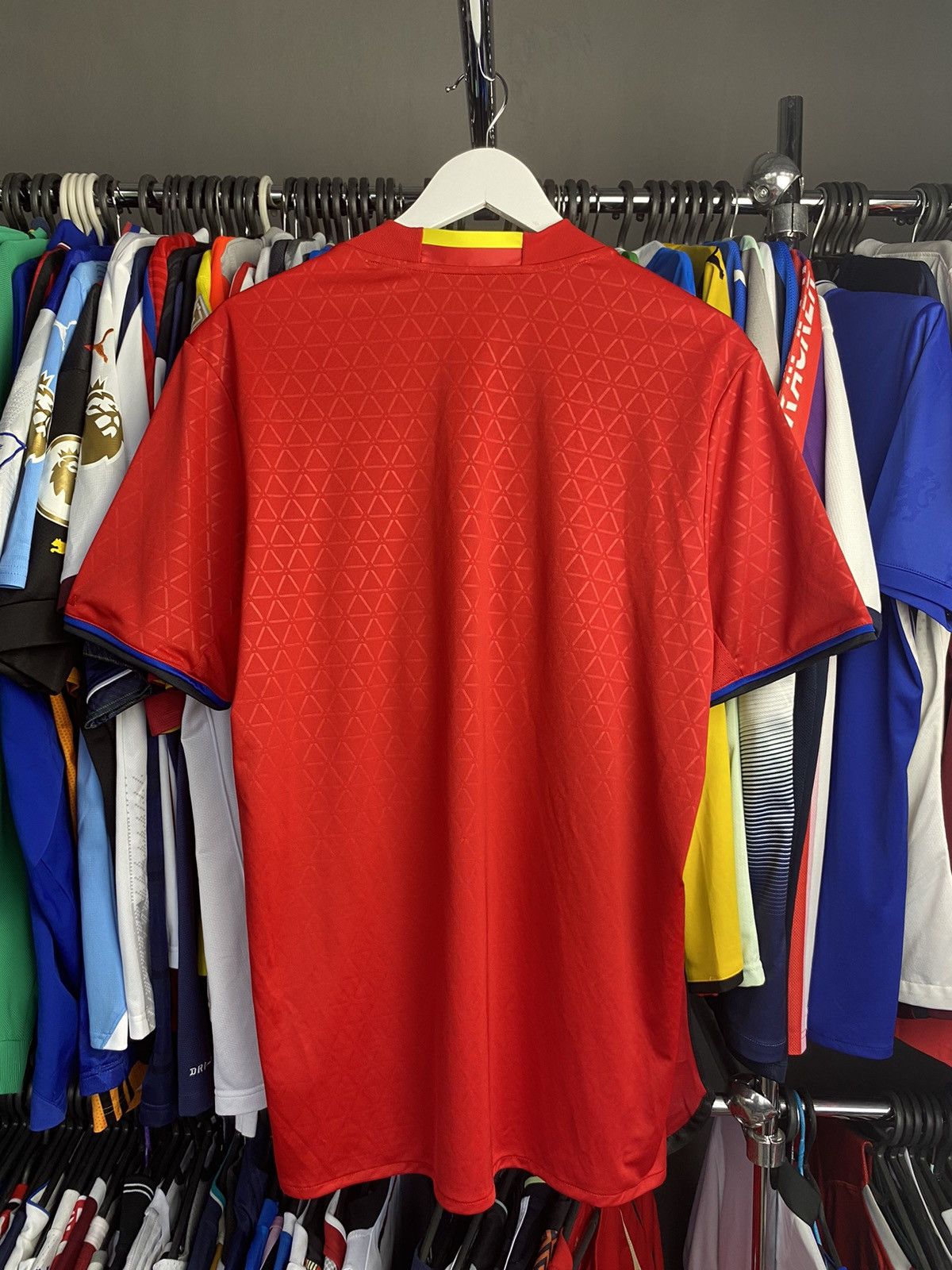 Adidas 2016/17 ADIDAS SPAIN HOME SOCCER FOOTBALL JERSEY SHIRT Size US L / EU 52-54 / 3 - 2 Thumbnail