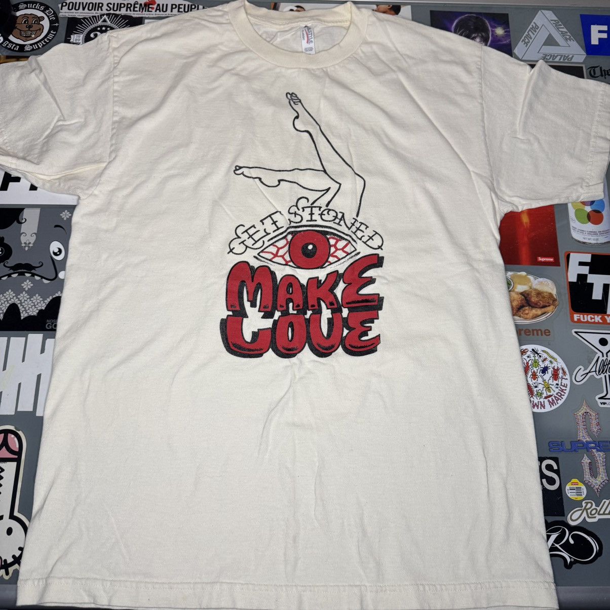 Alstyle Get Stoned Make Love Tattoo Tee Large Alstyle Blank Size US L / EU 52-54 / 3 - 1 Thumbnail