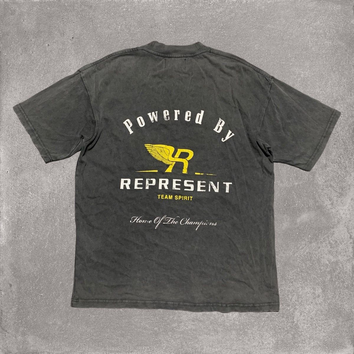 Represent XS Team Spirit Vintage Grey Tee