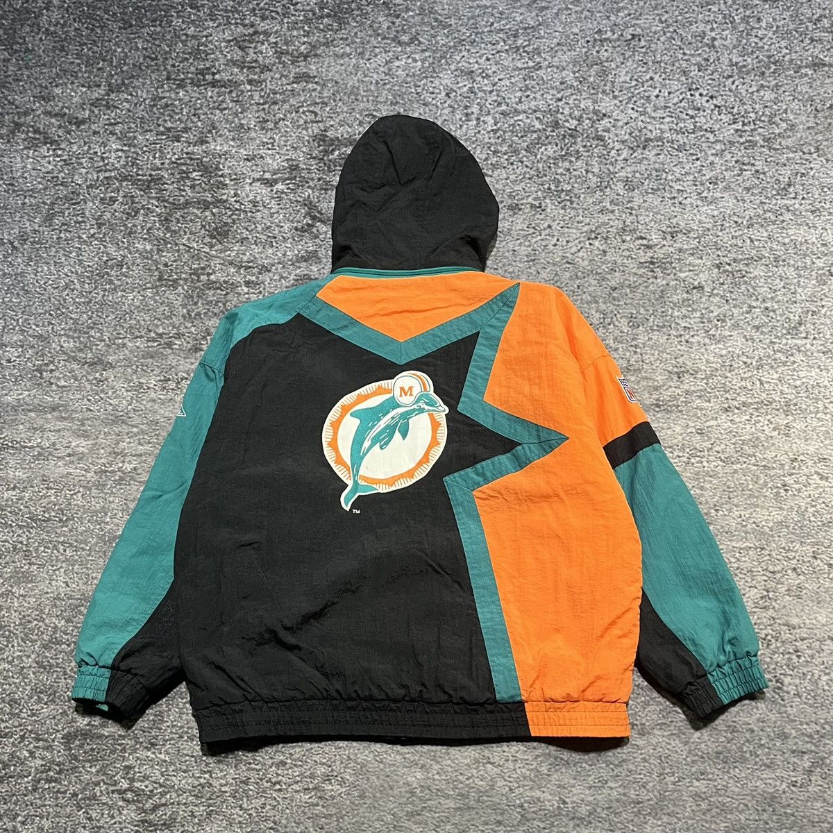 Apex One Vintage 90s Miami Dolphins Apex One NFL Puffer Jacket XL Size US XL / EU 56 / 4 - 2 Thumbnail