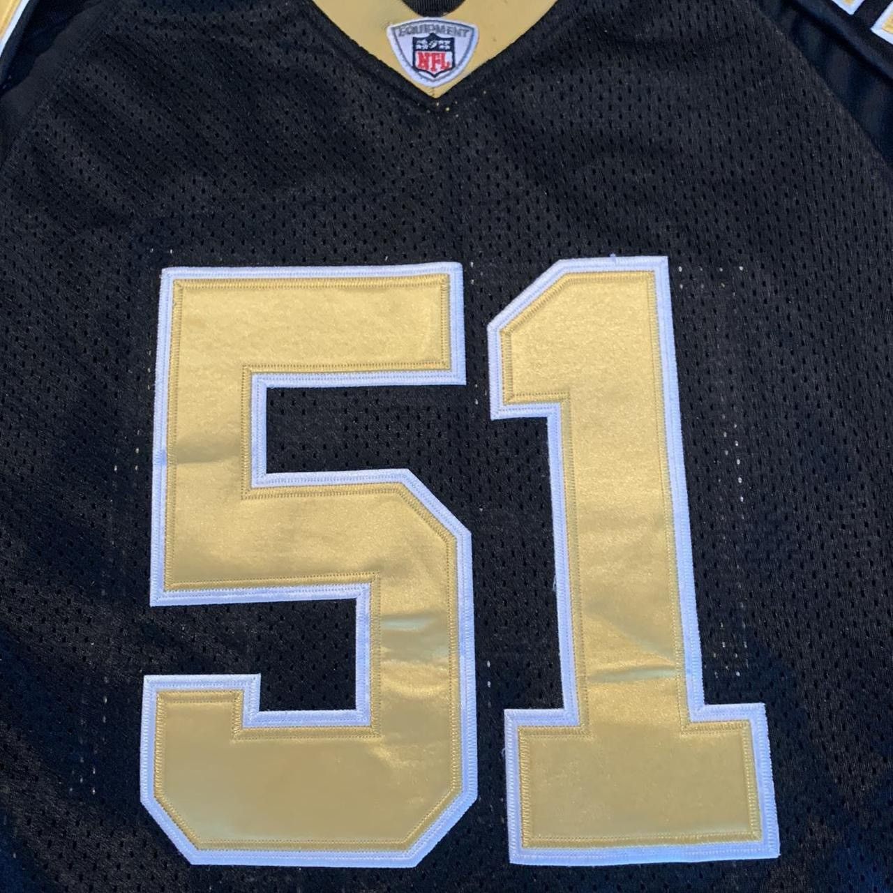 Reebok JONATHAN VILMA New Orleans Saints jersey Size US M / EU 48-50 / 2 - 3 Thumbnail
