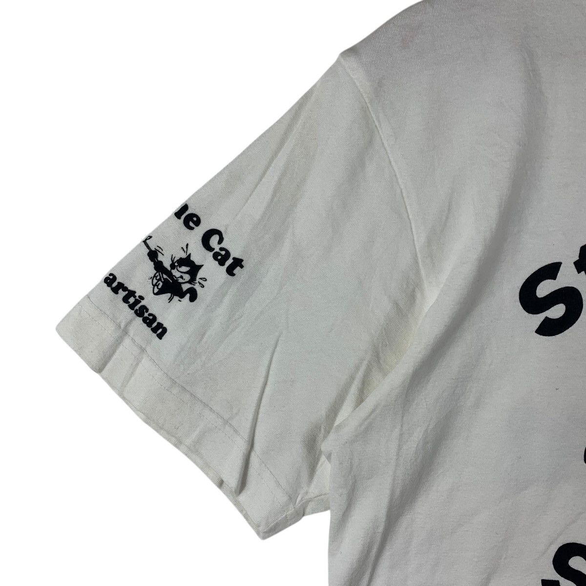 Studio D'Artisan STUDIO D’ARTISAN strange cat serious pig spellout tee Size US L / EU 52-54 / 3 - 6 Thumbnail