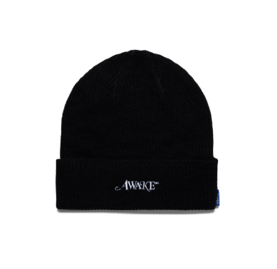 Awake NY Awake Loose Gauge Beanie Black Size ONE SIZE - 1 Thumbnail