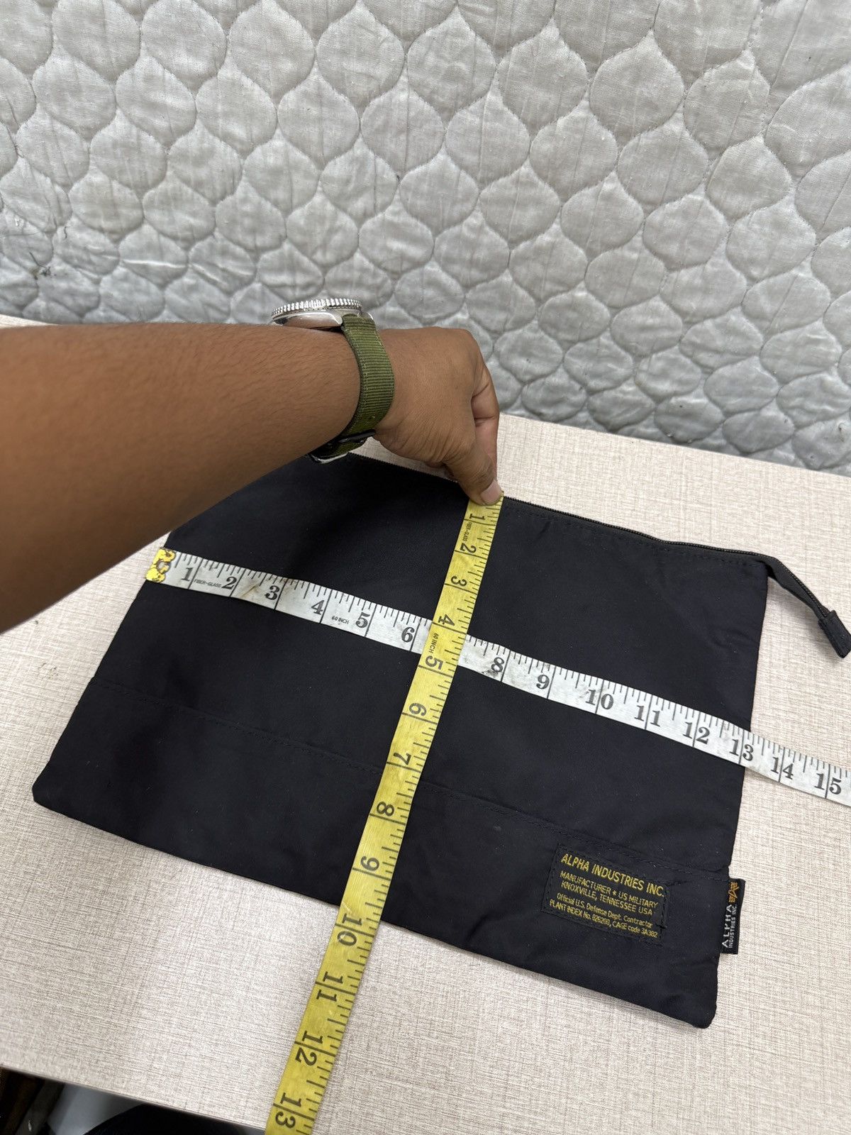 Alpha Industries 🔥🔥🔥ARCHIVE ALPHA INDUSTRIES CLUTH BAG Size ONE SIZE - 9 Thumbnail