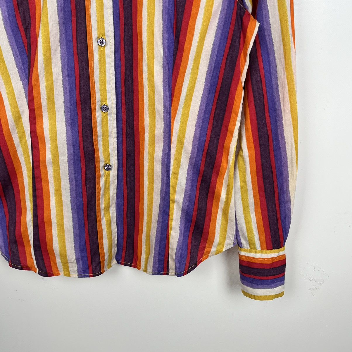Etro Ladies Etro Milano stripped long sleeve button up Shirt Size XS / US 0-2 / IT 36-38 - 3 Thumbnail