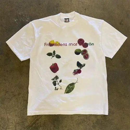 Vintage Fukada x Junna White street washed retro lemon print t-shirt Size US L / EU 52-54 / 3 - 3 Thumbnail