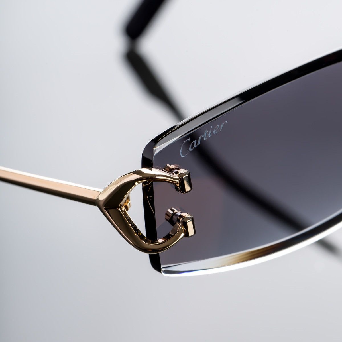 Cartier CARTIER CT0465S 001 SUNGLASSES Size ONE SIZE - 2 Thumbnail