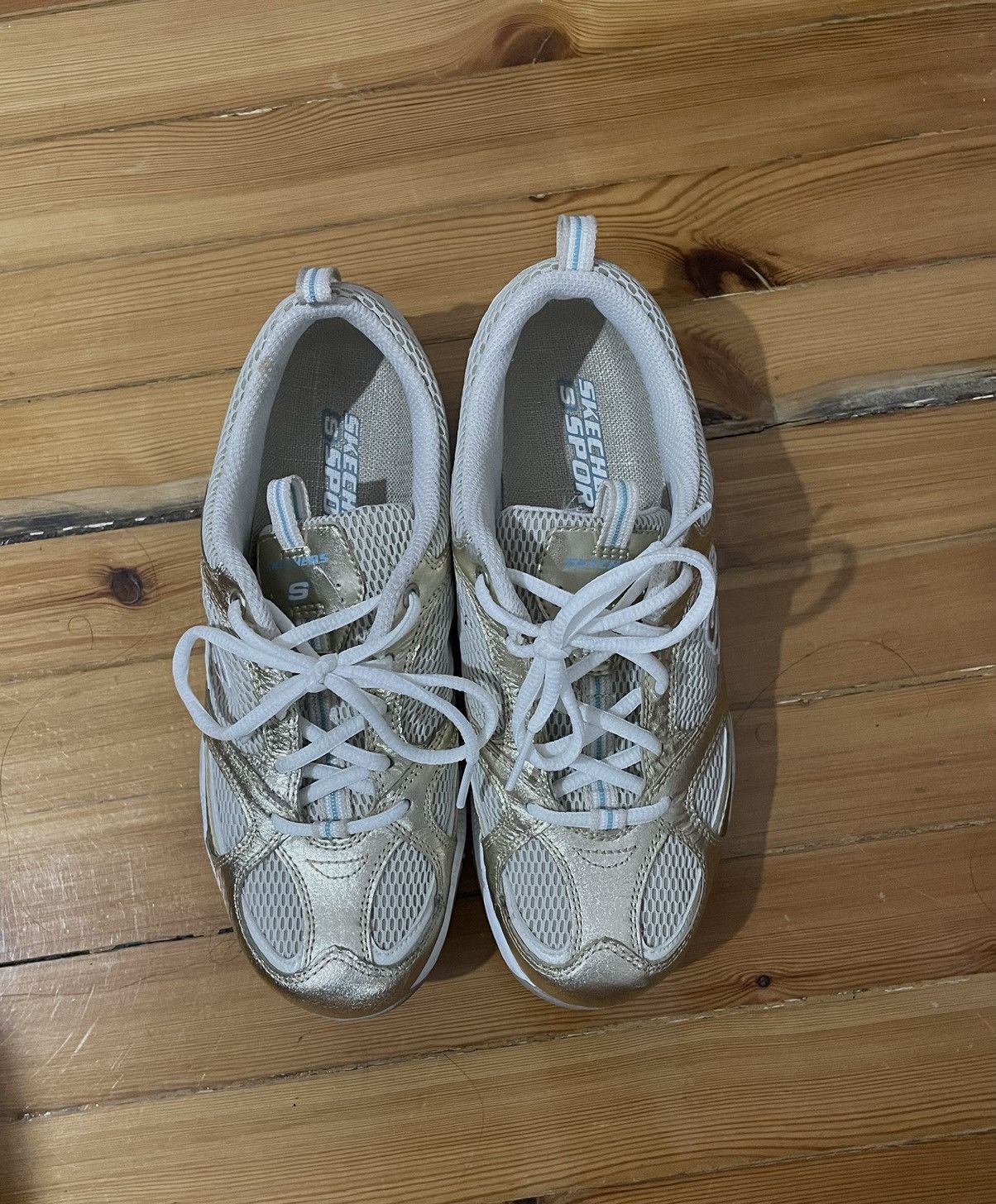 SKECHERS Vintage Sketchers Low top sneakers in White and Gold Size US 5.5 / IT 35.5 - 5 Thumbnail
