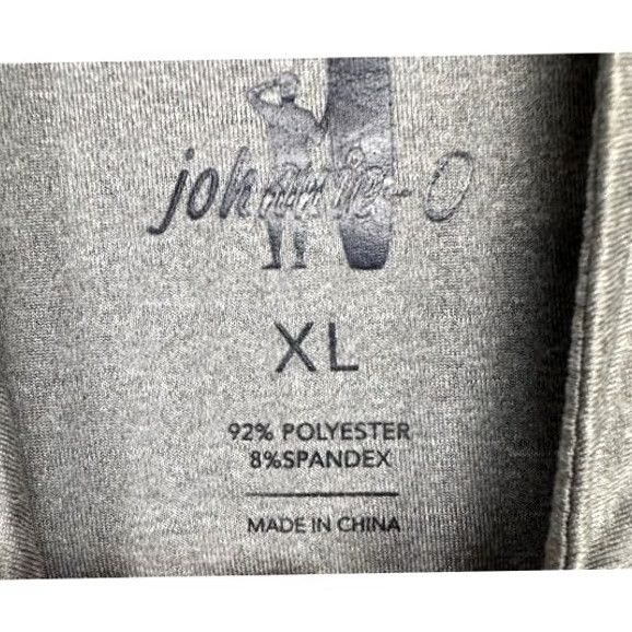 johnnie-O johnnie-O Sweater Sweatshirt Quarter Zip Pullover Long Sleeve Grey XL Mens Pullover Zip Breathable Polyester Spandex Golf Preppy Solid Size US XL / EU 56 / 4 - 5 Thumbnail