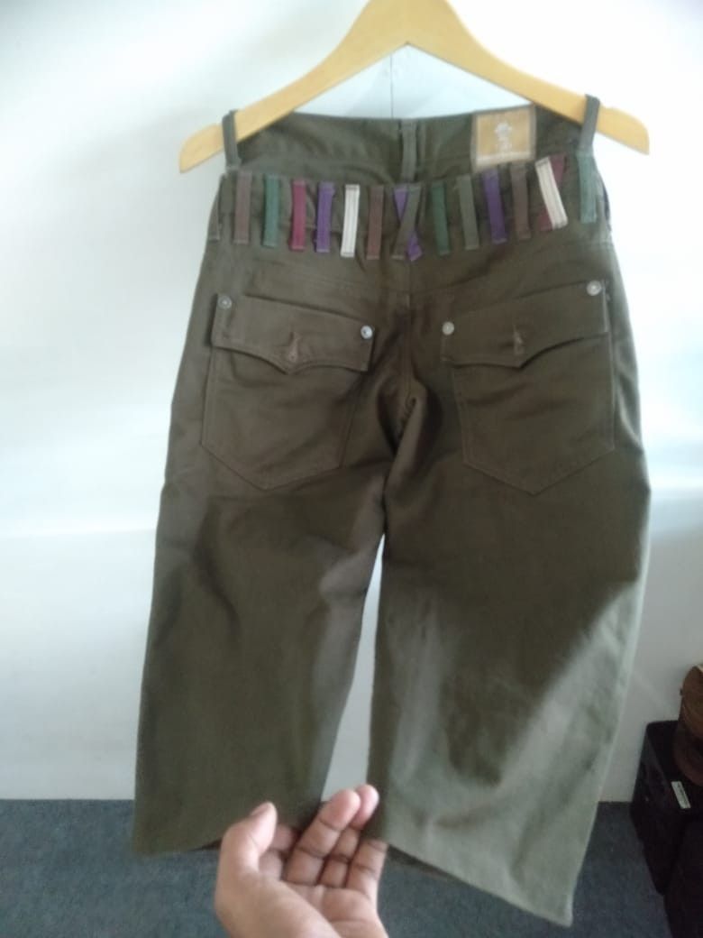 20471120 Nylaus Short Jeans Double Waist Jeans Japanese Jeans Size US 30 / EU 46 - 4 Thumbnail