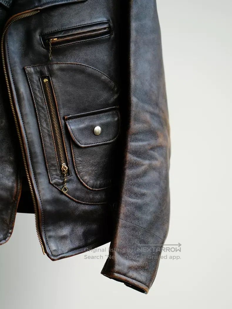 Buco Buco J-24 locomotive leather jacket Size US S / EU 44-46 / 1 - 3 Thumbnail