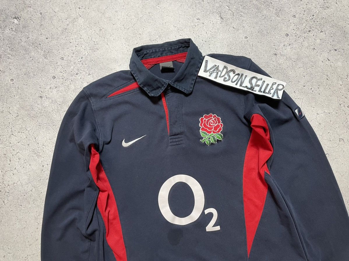 Nike Nike England Rugby League Jersey 02 Longsleeve Y2K Vintage Size US S / EU 44-46 / 1 - 6 Thumbnail