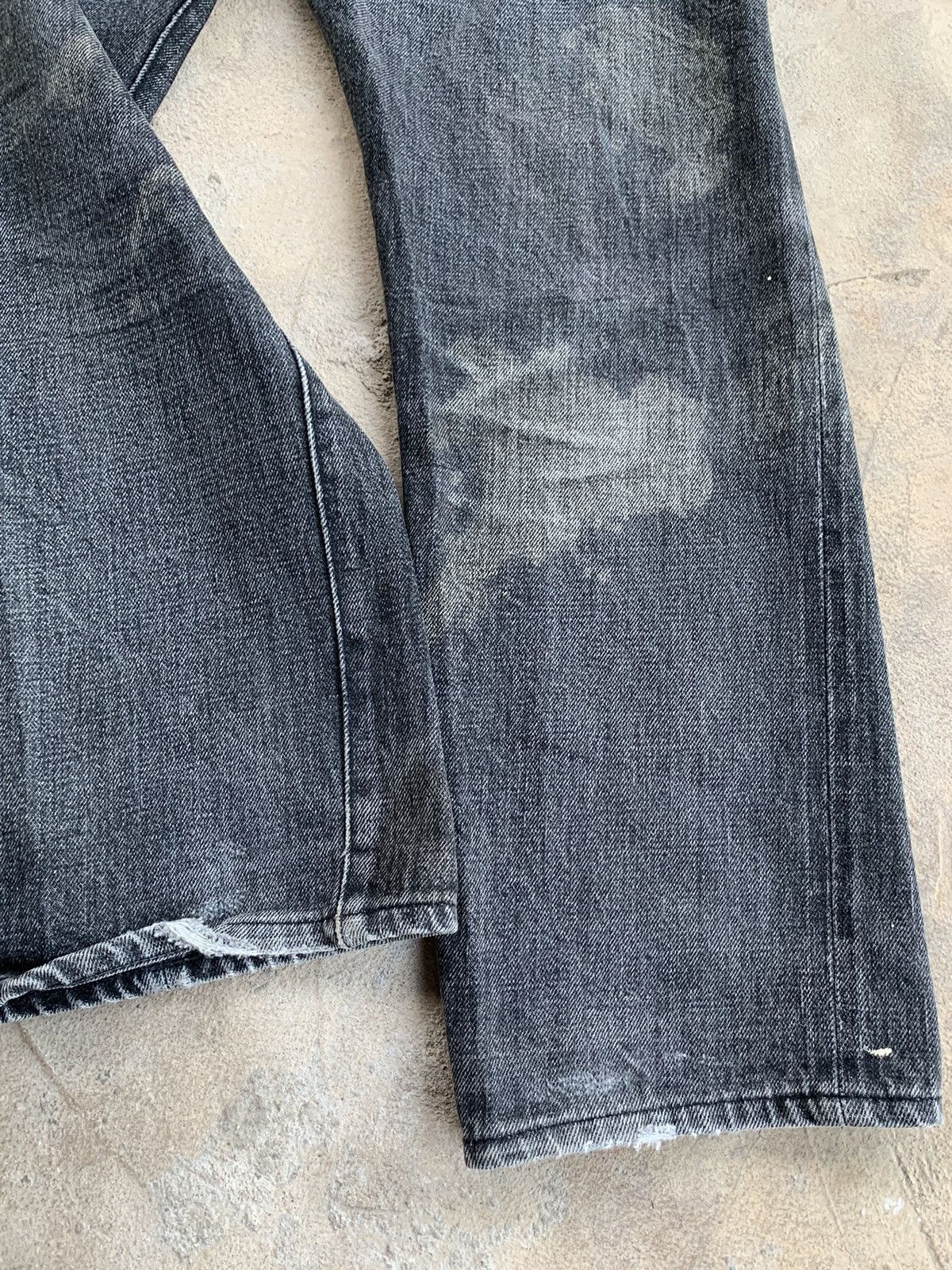 Denime × Japanese Brand Denime Selvedge Distressed Denim Size US 28 / EU 44 - 14 Thumbnail