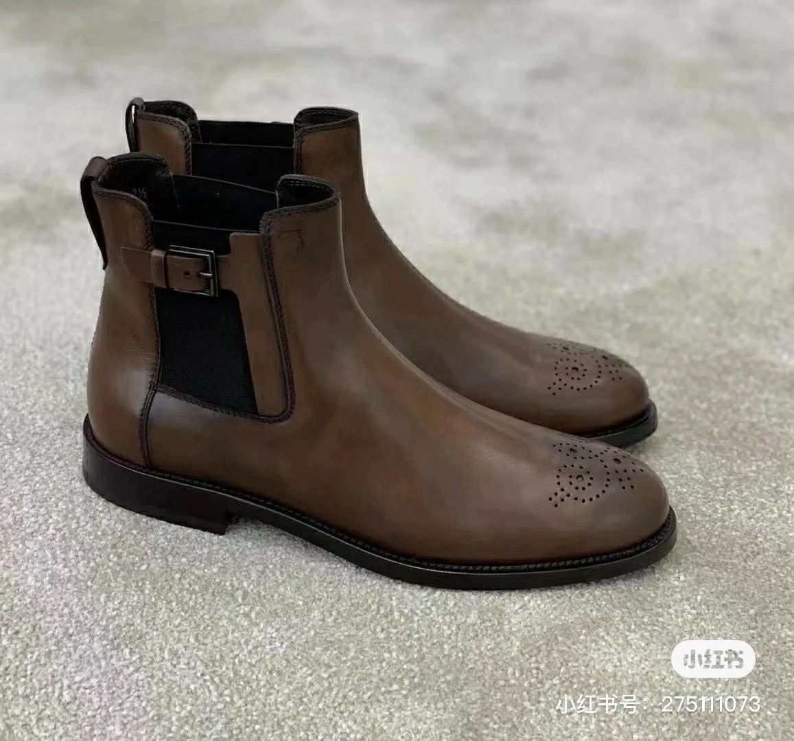 Tod's TODS Old Money Distressed Leather Chelsea Slip-On Size 6.5 Size US 6.5 / EU 39-40 - 4 Thumbnail