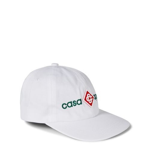Casablanca o1g2r1mq0823 Cap in White Size ONE SIZE - 1 Thumbnail