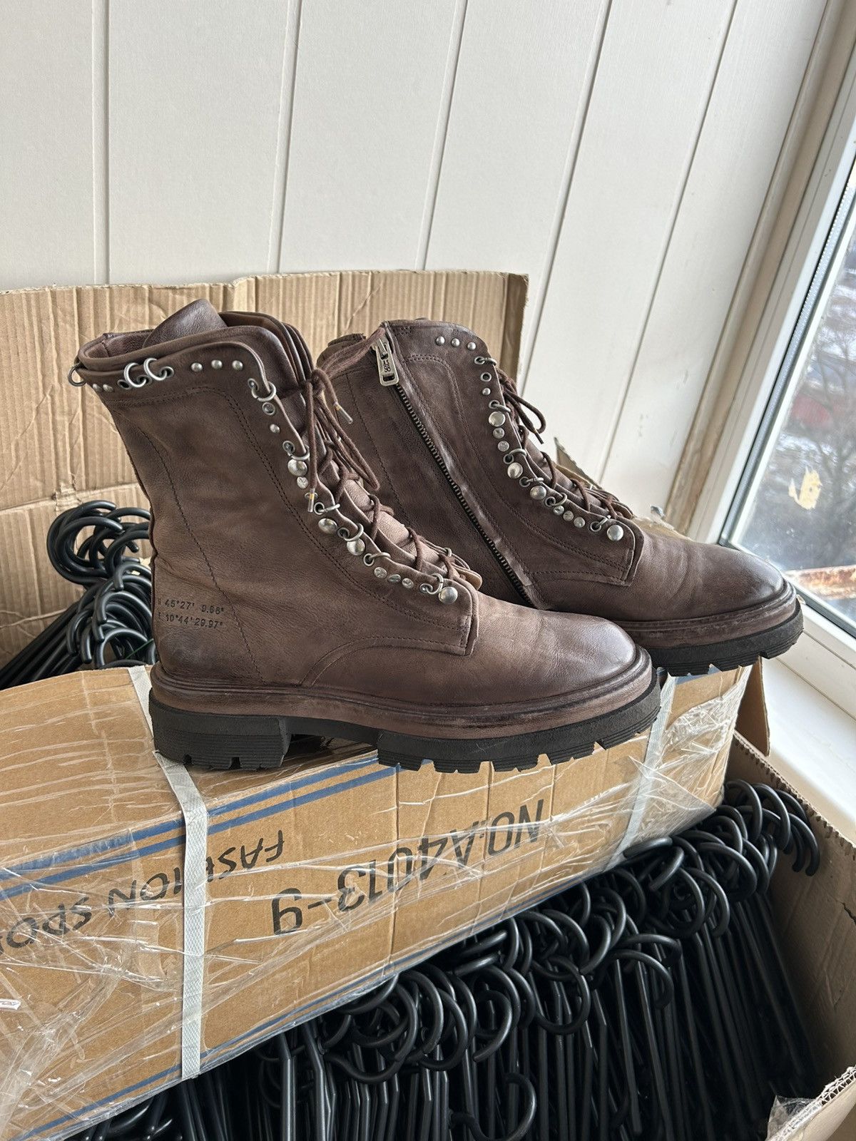 A.S.98 Vintage A.S.98 Avantgarde Style Ankle Leather Boots Size 40 Size US 10 / IT 40 - 3 Thumbnail
