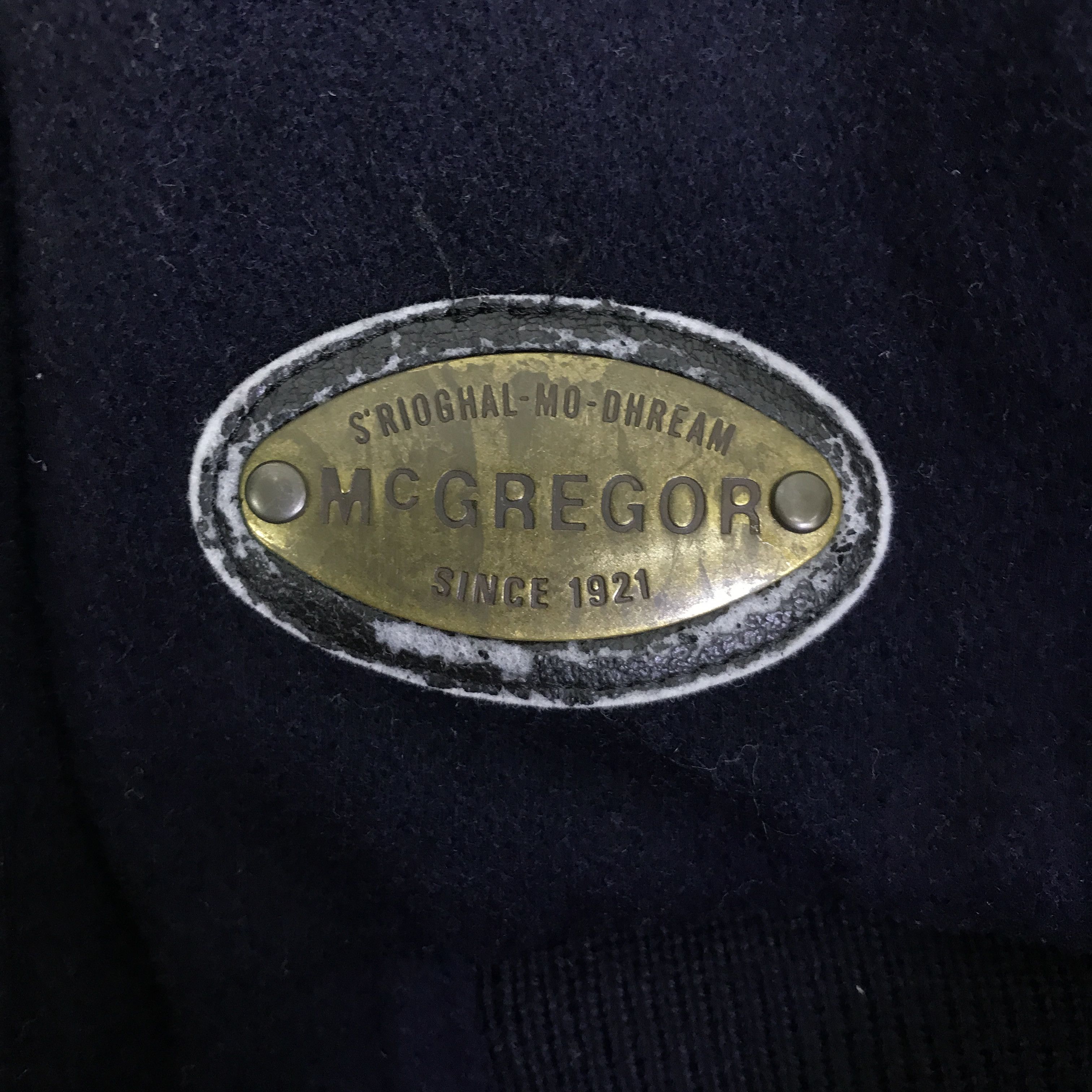 McGregor VINTAGE MCGREGOR WOOL BOMBER NAVY COLOUR JACKET K83B14 Size US M / EU 48-50 / 2 - 12 Thumbnail