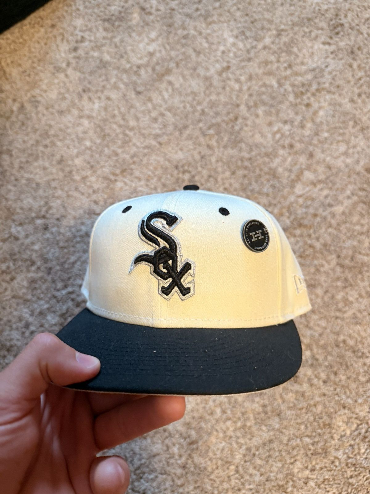 New Era New Era White Sox Fitted Hat Size ONE SIZE - 1 Thumbnail
