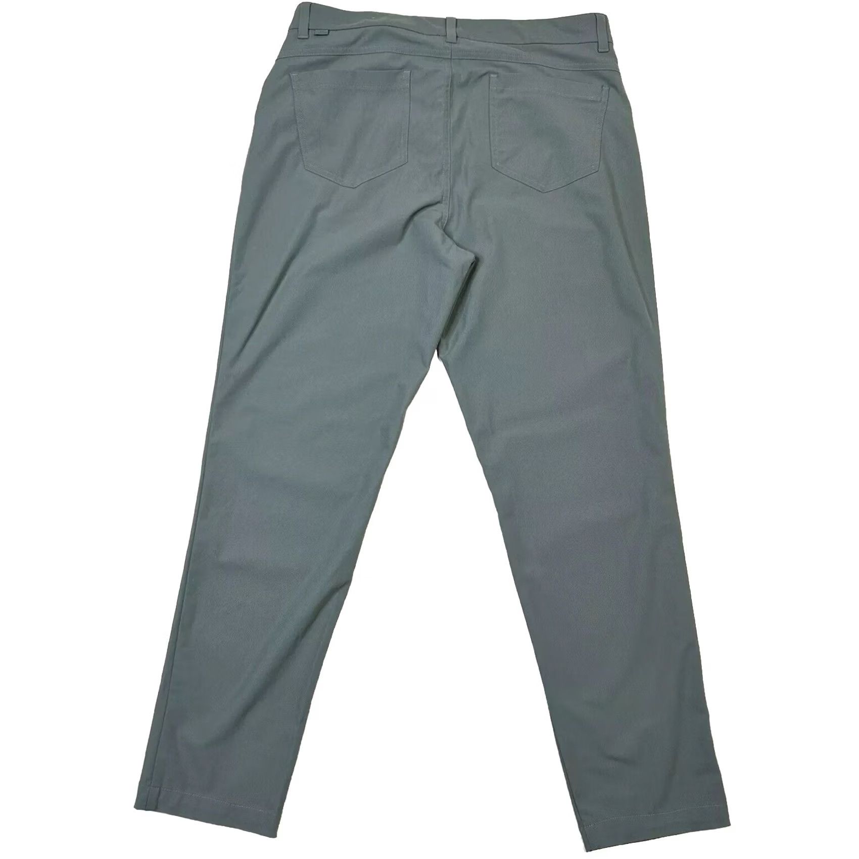 Vintage VRST Men's Limitless 4-Way Stretch Athletic Fit Pant 32x28 Blue Green 5-Pocket Chino Slim Fit Athletic Mens Pants Size US 32 / EU 48 - 2 Thumbnail