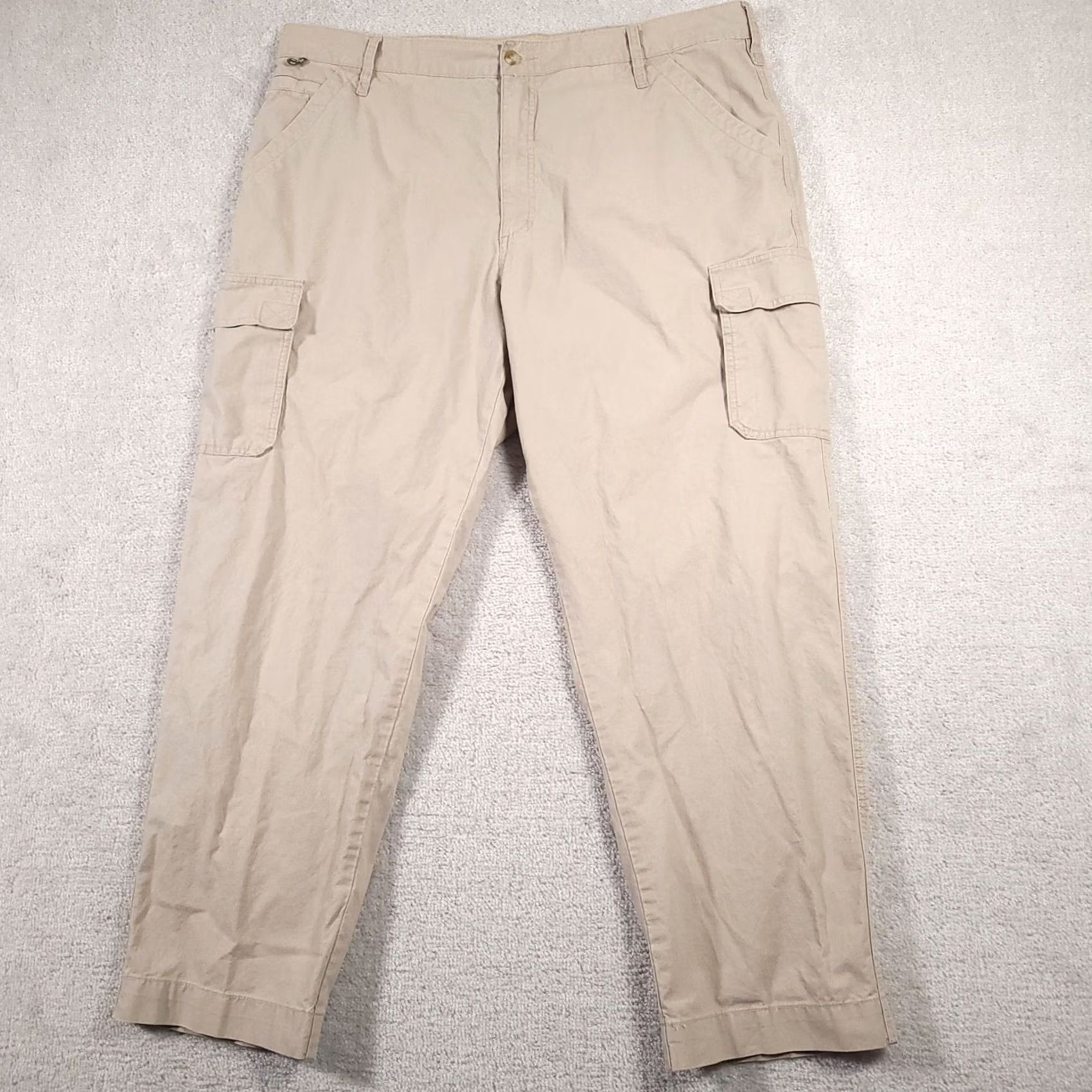 Vintage Cabela's Cargo Pants Mens 42X30 Khaki Utility Hiking Outdoors Workwear Grunge Size US 42 / EU 58 - 2 Thumbnail