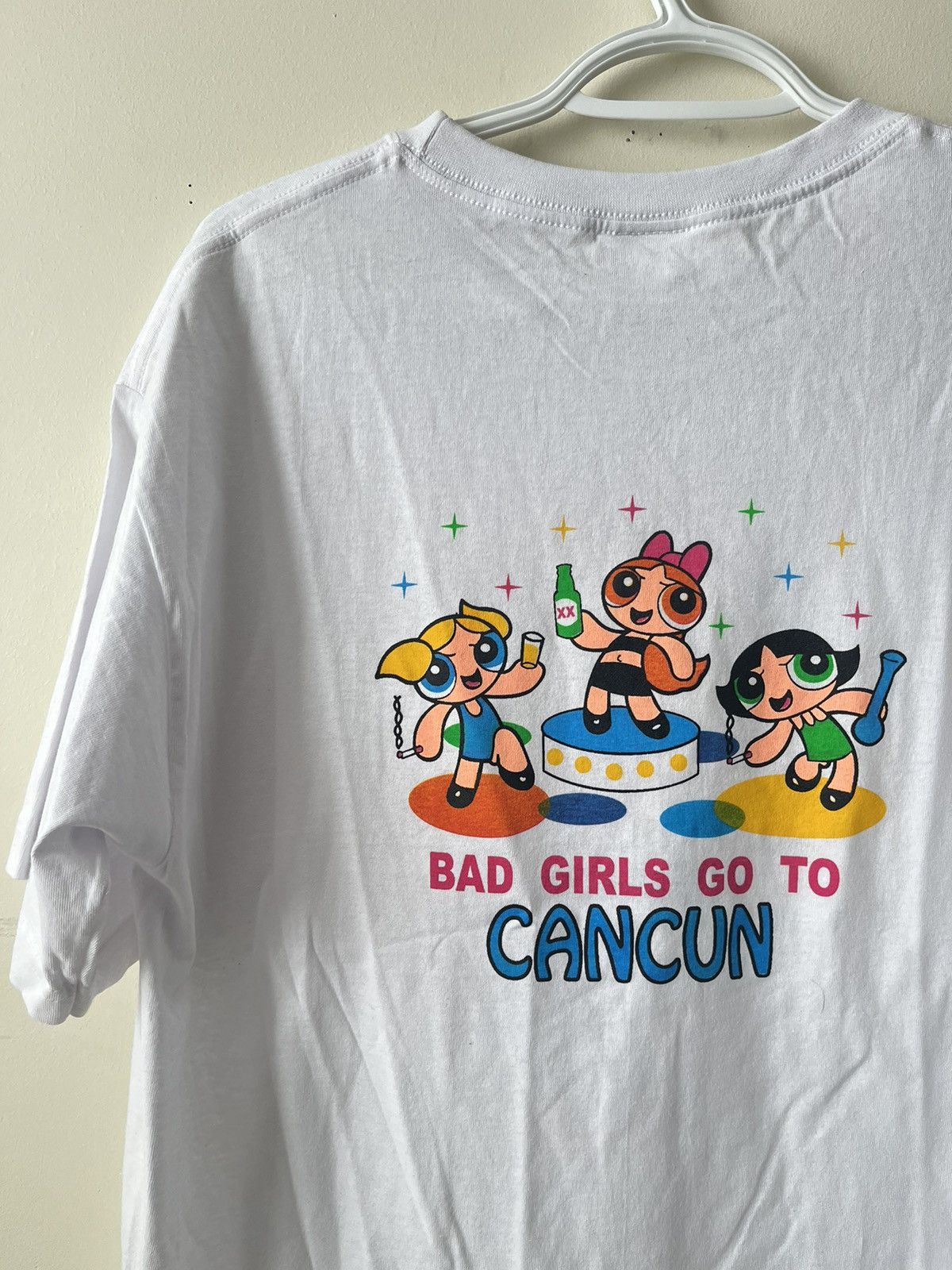 Vintage ✨ Y2K 00s The Powerpuff Girls Parody Bootleg Tee
