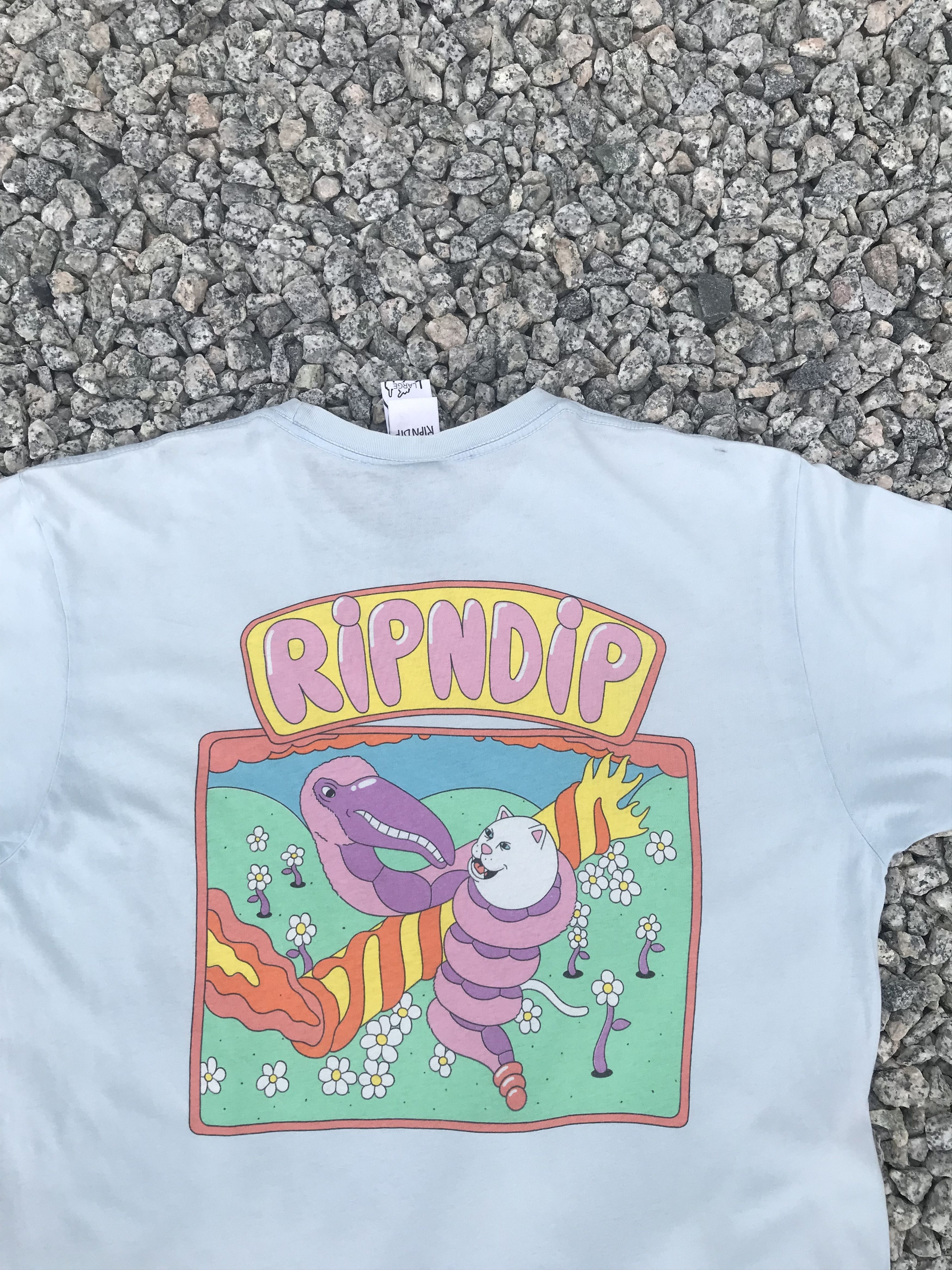 RIPNDIP Vintage y2k RipnDip Skateboarding Tee streetwear Size US L / EU 52-54 / 3 - 7 Thumbnail