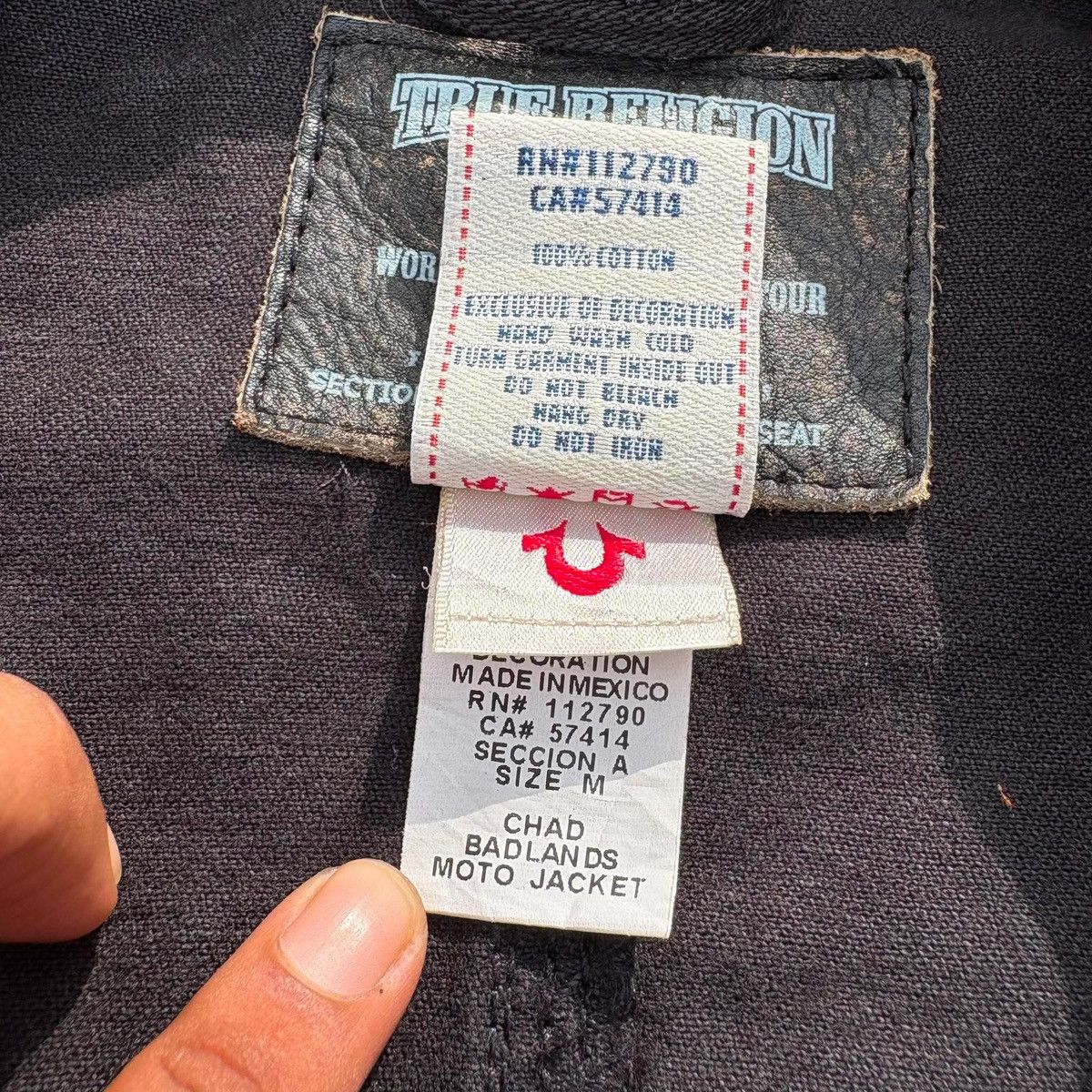 True Religion True Religion Chad “Badlands” Moto jacket Size M Size US M / EU 48-50 / 2 - 6 Thumbnail