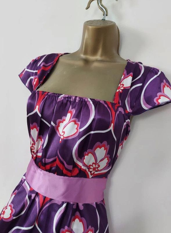 Vintage Atmosphere vintage satin top 14 Size L / US 10 / IT 46 - 3 Thumbnail