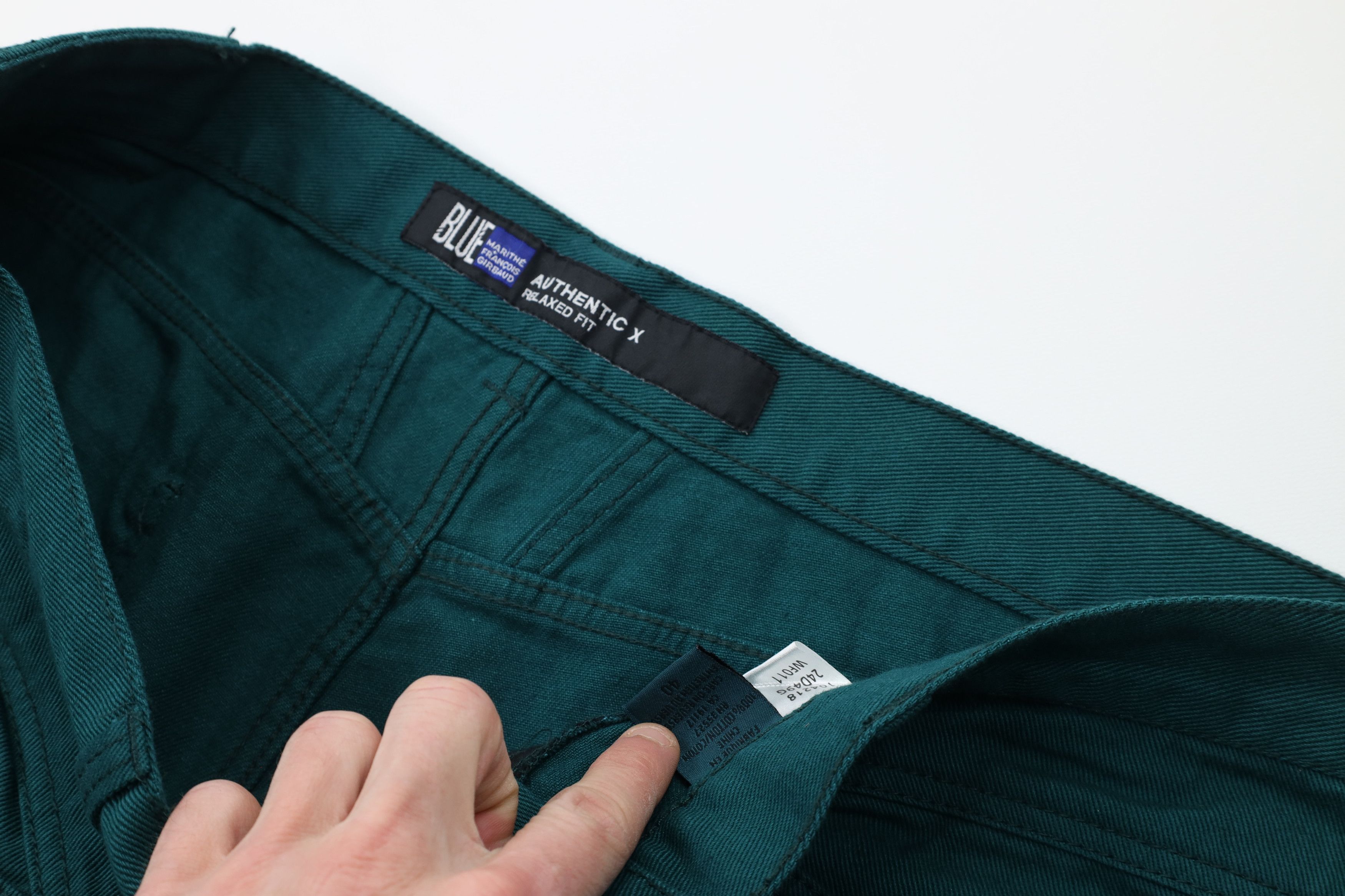 Marithe + Francois Girbaud × Vintage NOS Vintage 90s Marithe Francois Girbaud Fit Wide Leg Jeans Size US 40 / EU 56 - 6 Thumbnail